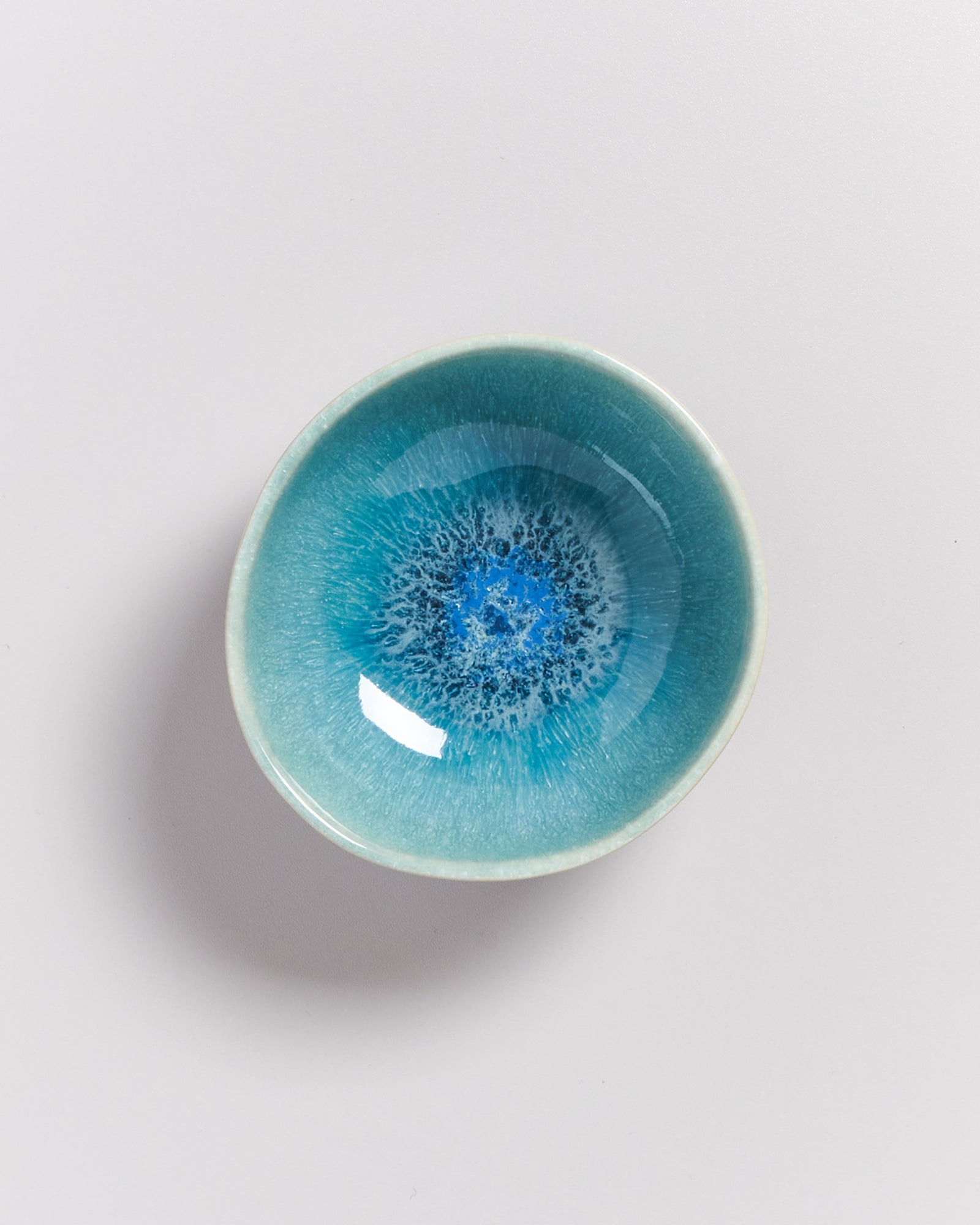 ALCACHOFRA - LARGE SAUCE BOWL GREEN-BLUE