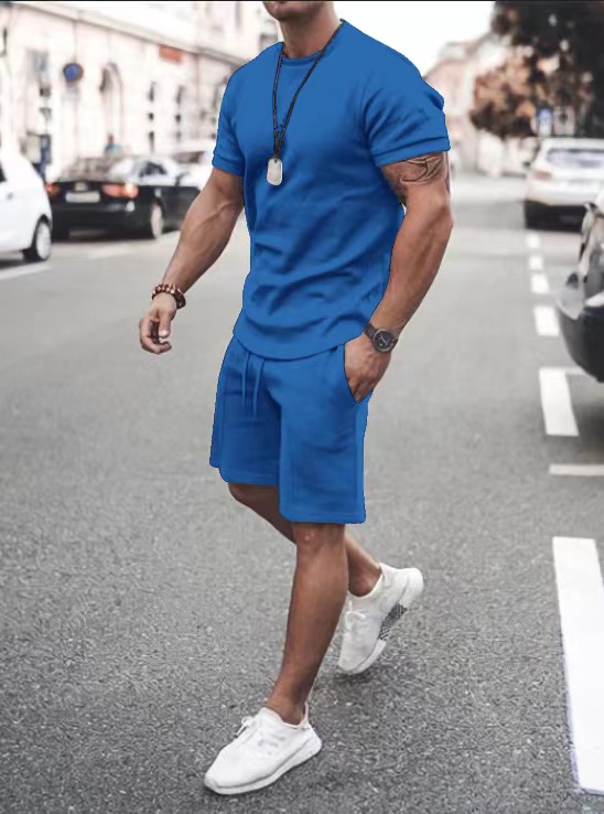 Costume homme à manches courtes, 8 couleurs