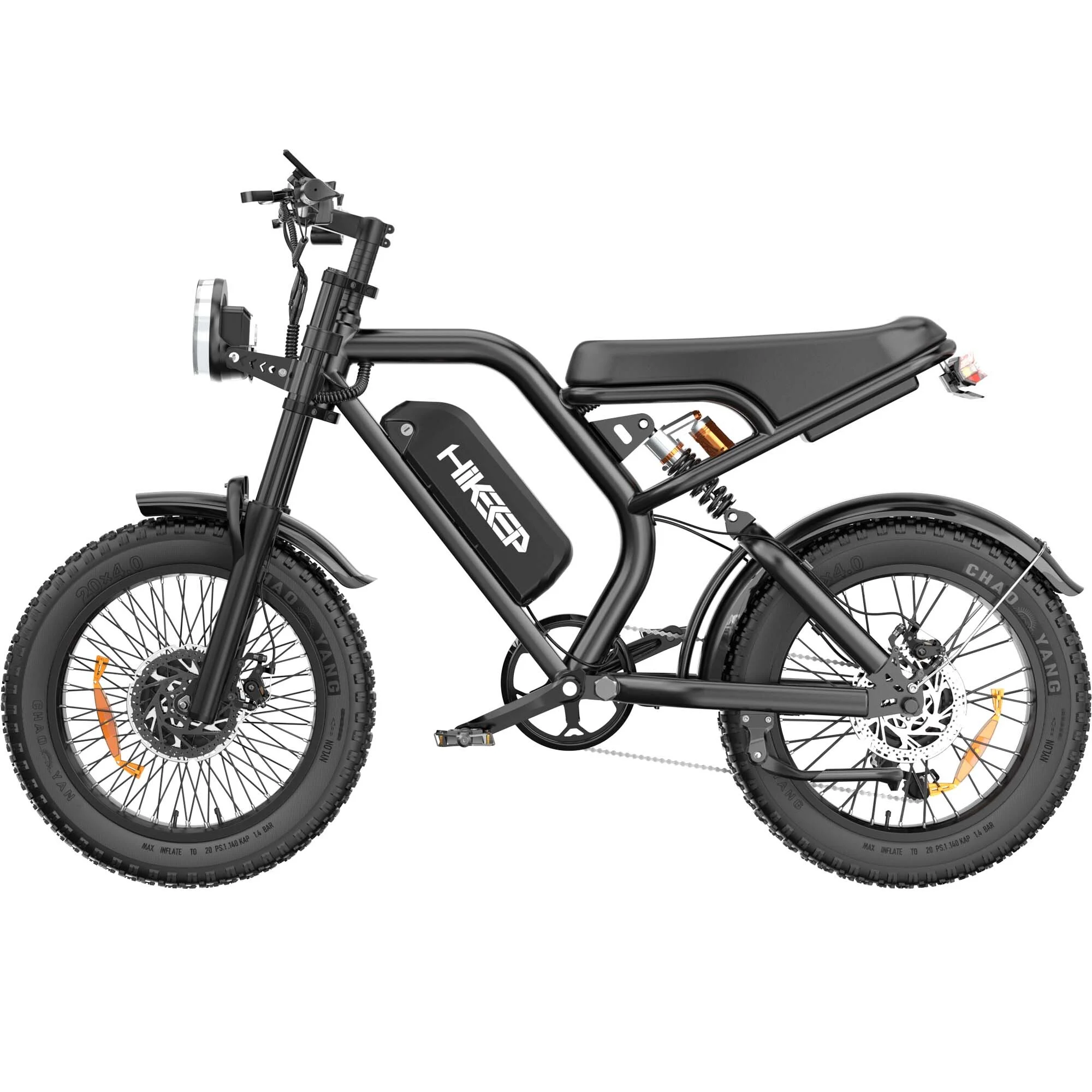 Electric Bike for Adults 20" Fat Tire, Max 32MPH Ebike, 1500W Peak E-Mountain Bike 48V 15Ah UL2849 - Image 10