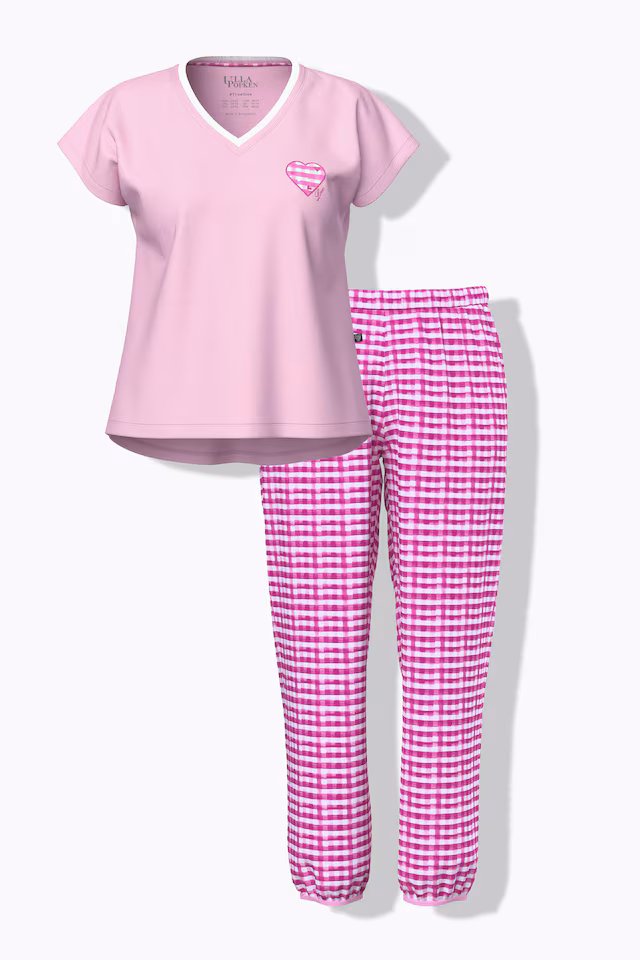 Sweet Checks Two Piece Pajama Set