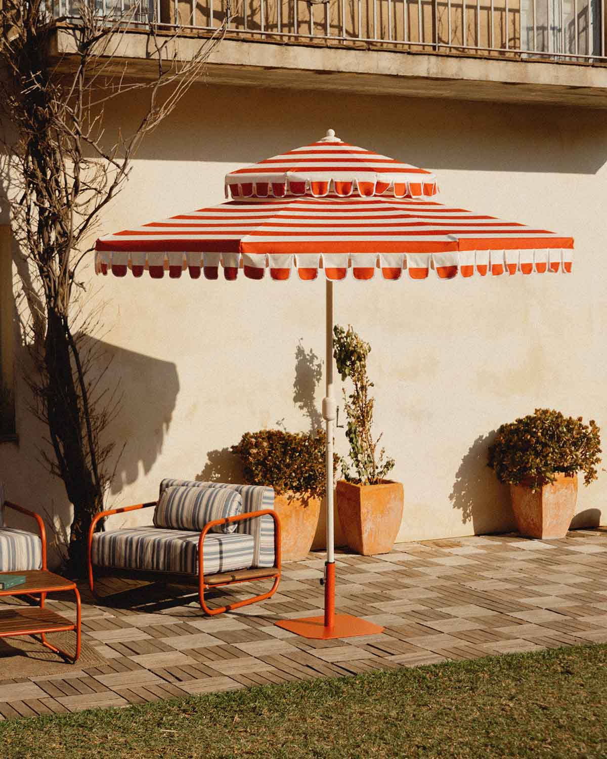 Hisado - Sombrilla de Jardín y Terraza (Ø265 cm) Hisado