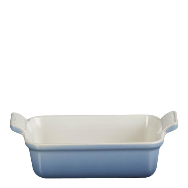 Heritage rektangulært fat 19 cm chambray