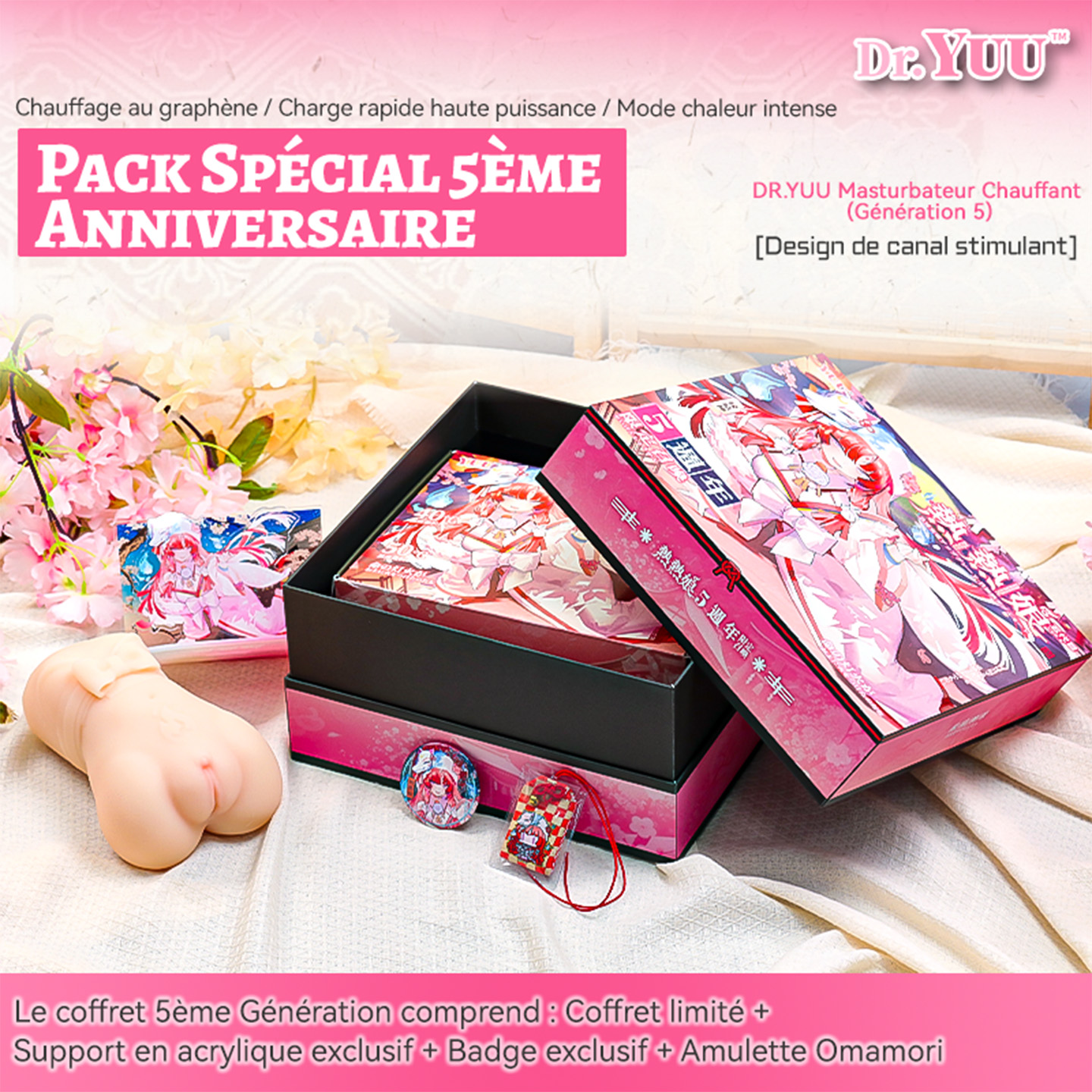 Un sextoy chauffant de collection, le cadeau parfait pour les hommes.