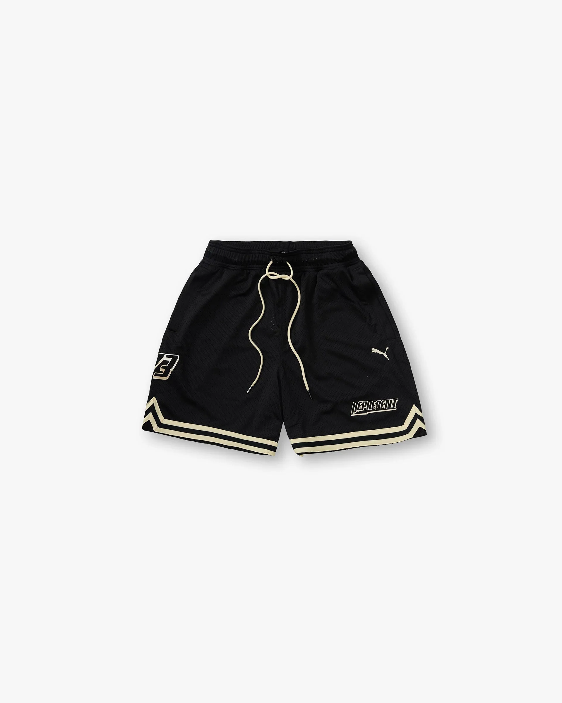 Represent X Puma Shorts - Puma Black