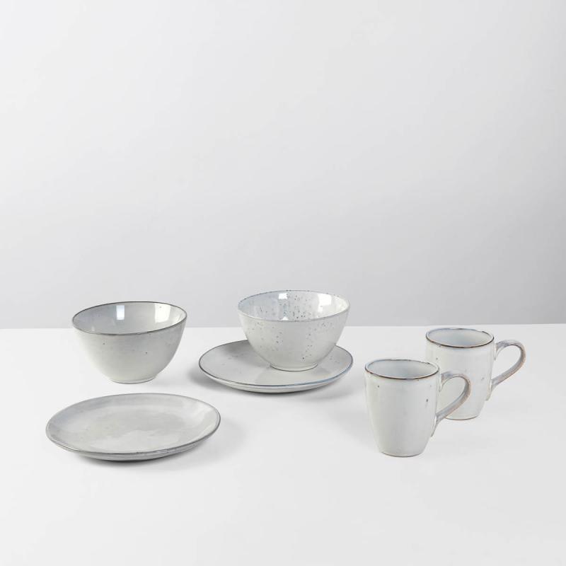 Nordic Sand frokostsett 6 deler