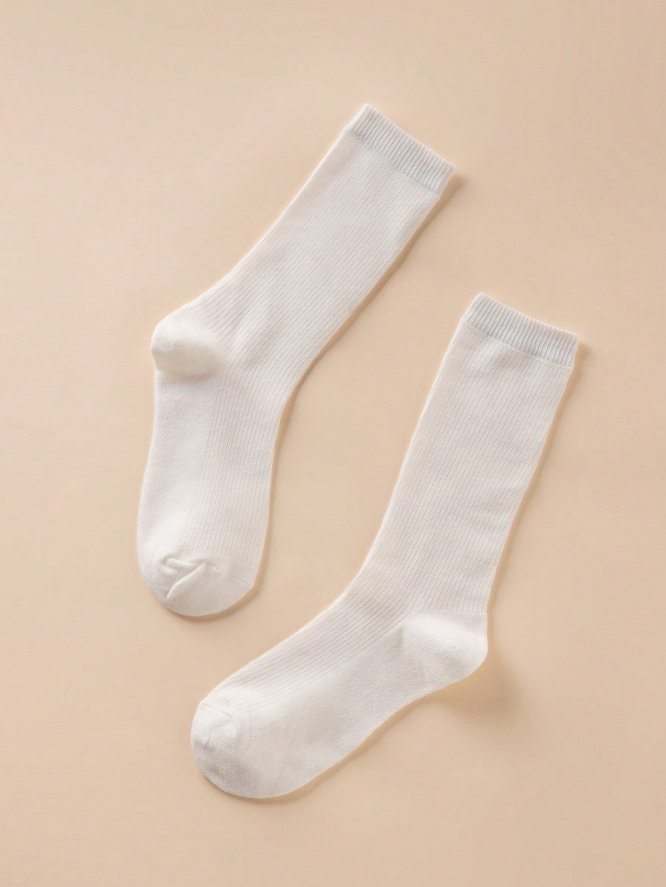 Chaussettes montantes unies