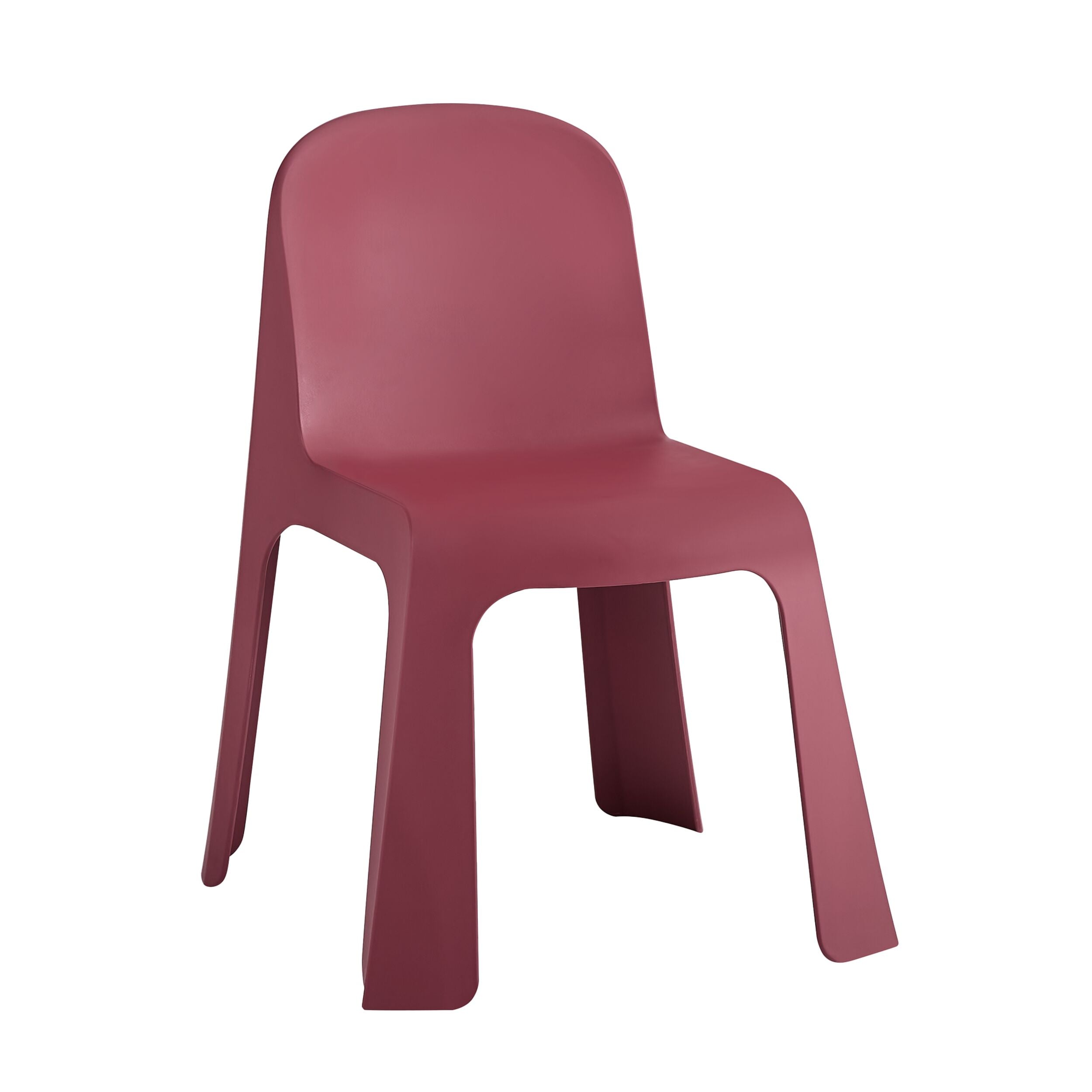 Arc Dining Chair Dusty Rose
