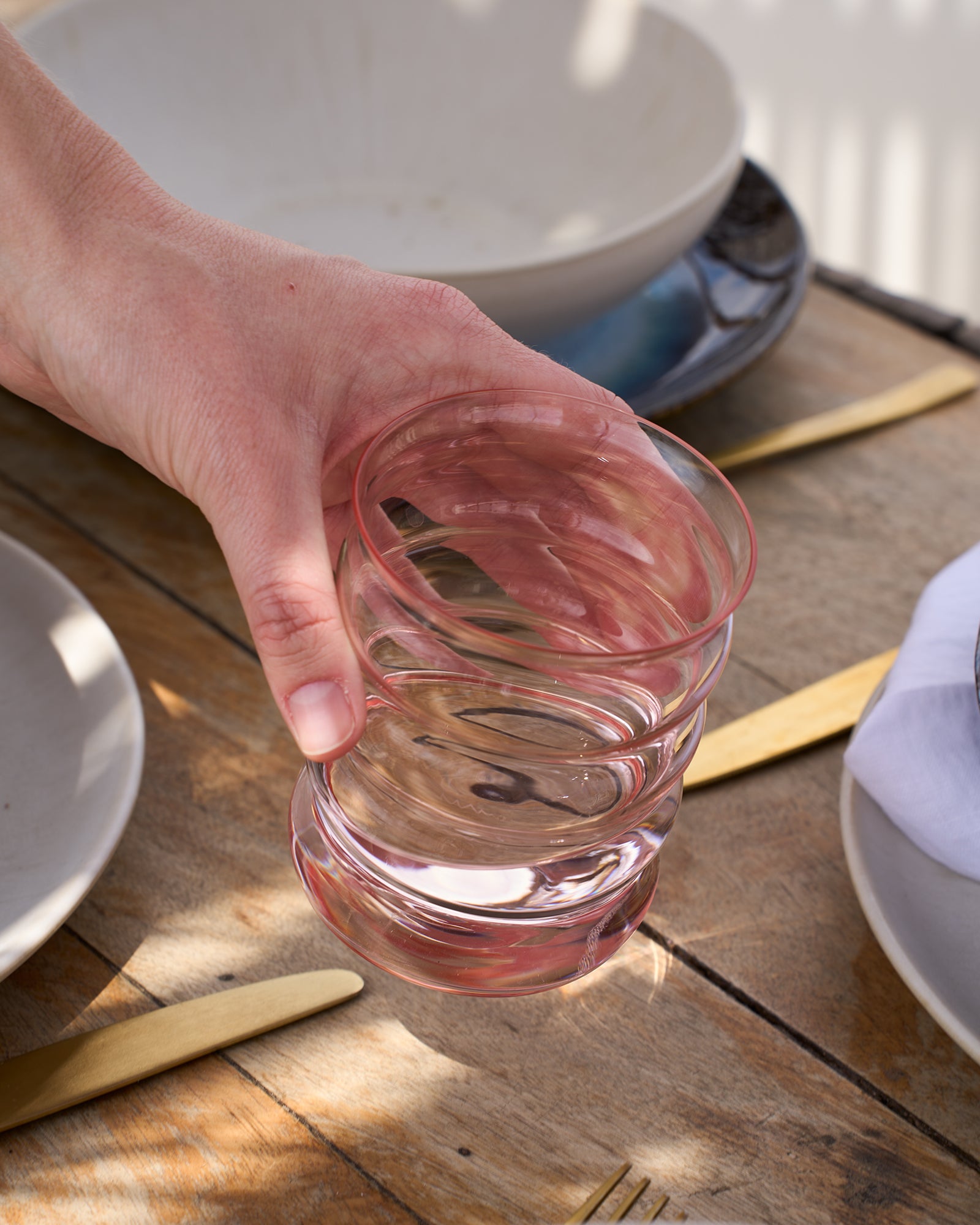 JOIA - LARGE GLASS BUBBLE ROSÉ