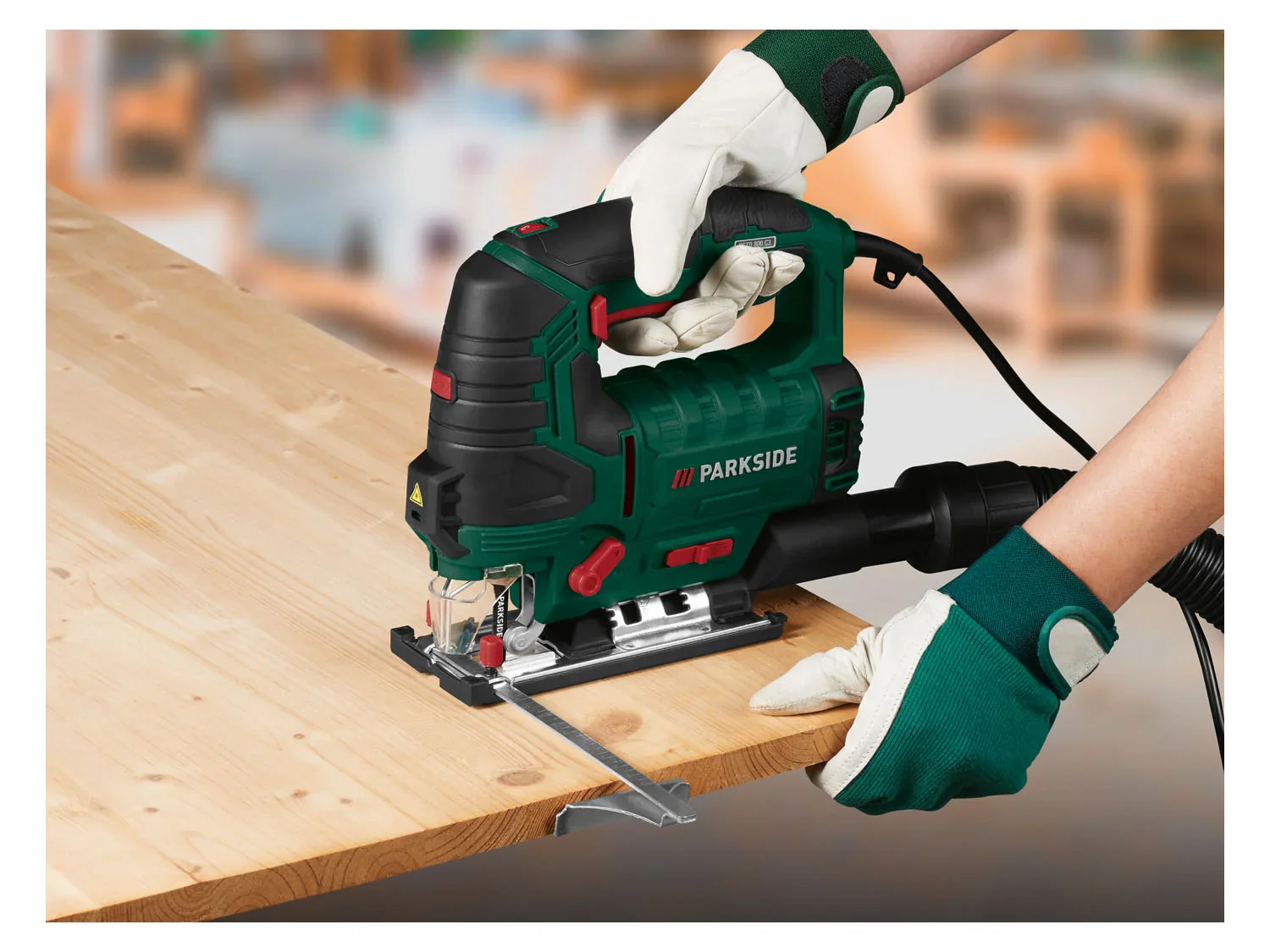 PARKSIDE Scie sauteuse  mouvement pendulaire PSTD 800 C3, 800 W