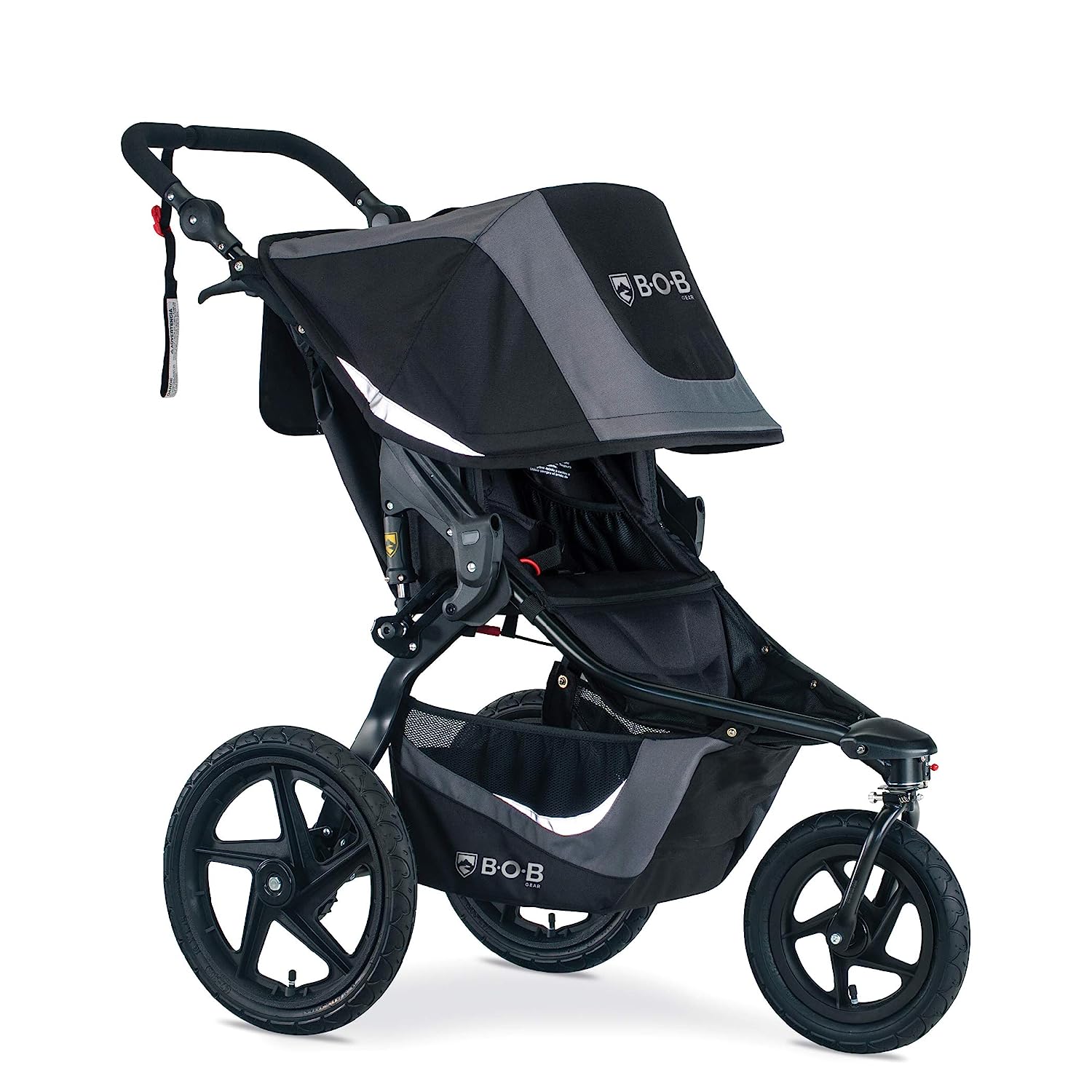 Poussette de jogging BOB Gear Revolution Flex 3.0, noir graphite