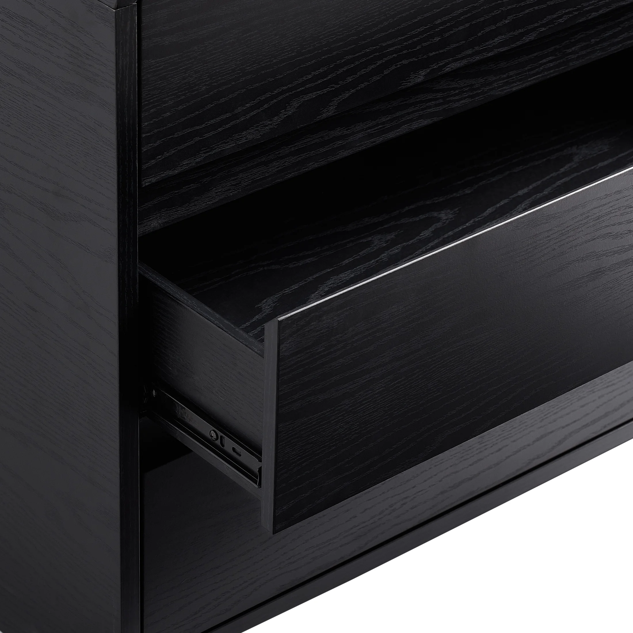 Better Homes & Gardens Juliet 3 Drawer Nightstand with USB, Light Honey