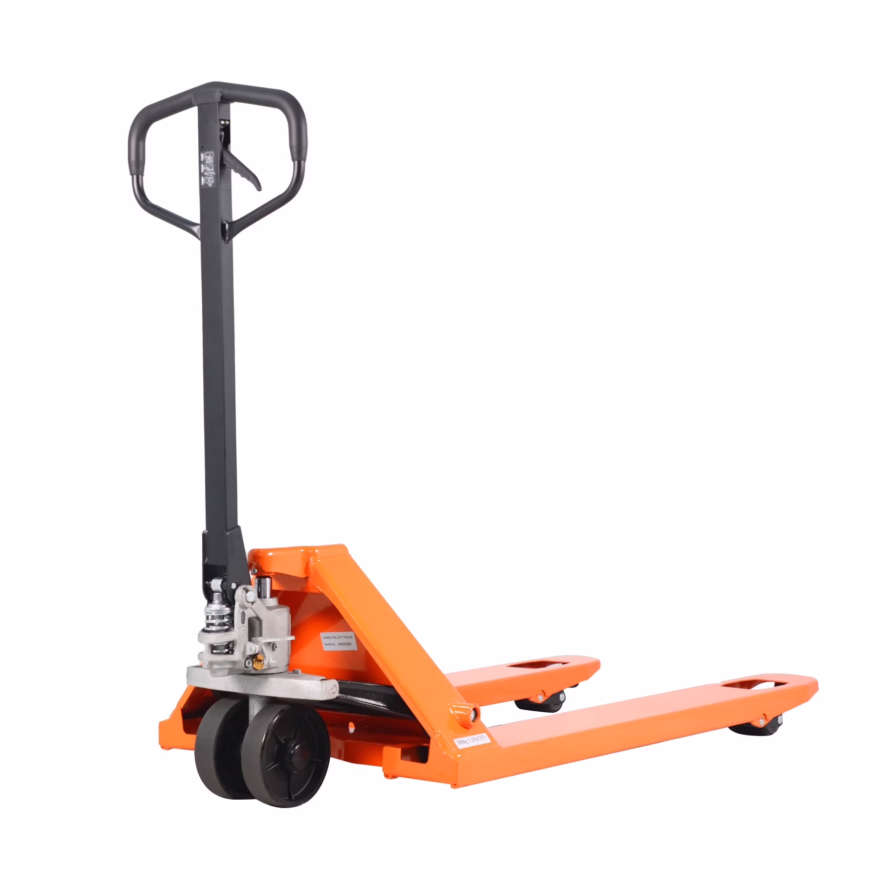Tory Carrier 5500lb with 48X27 Fork Hand Manual Pallet Jack Truck Orange