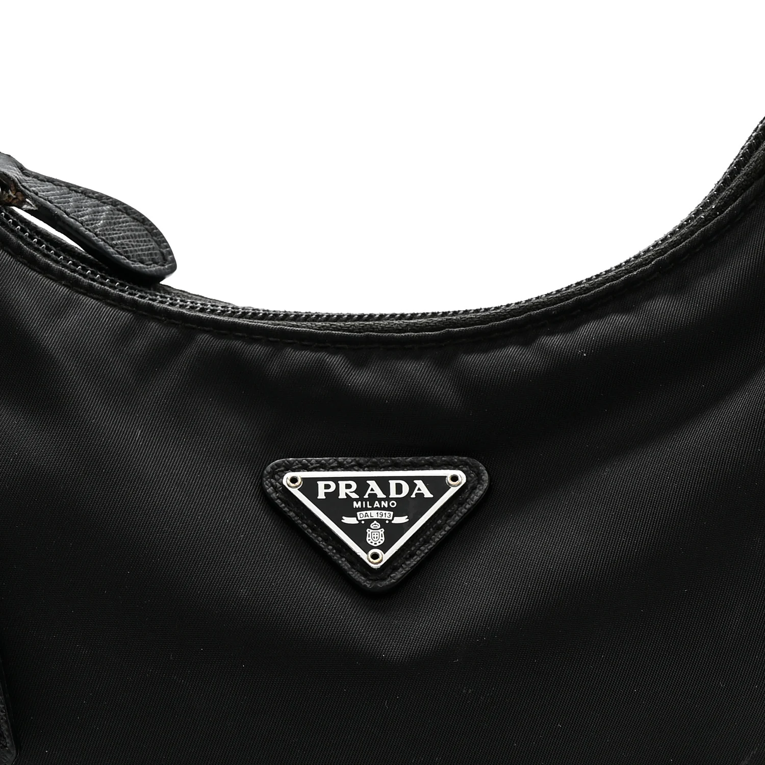 Tessuto Nylon Mini Re-Edition 2000 Bag Black