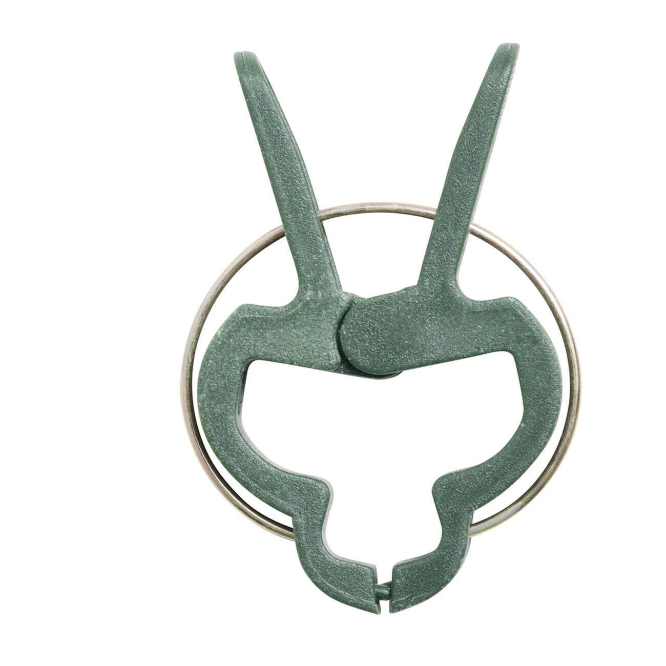 Clip de fixation pour plantes x20 métal et plastique 4x6cm