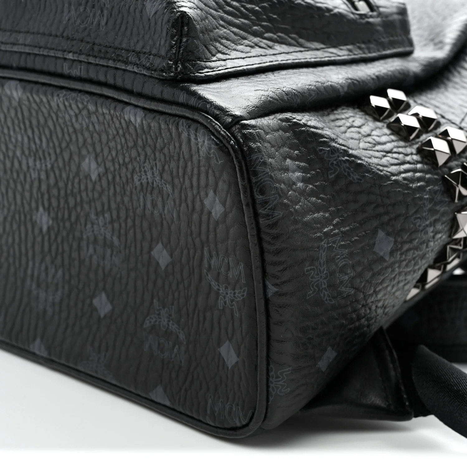 Visetos Small Side Stud Stark Backpack Black
