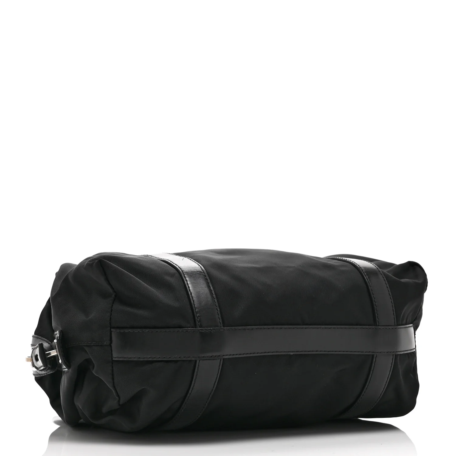Tessuto Nylon Saffiano Tote Black