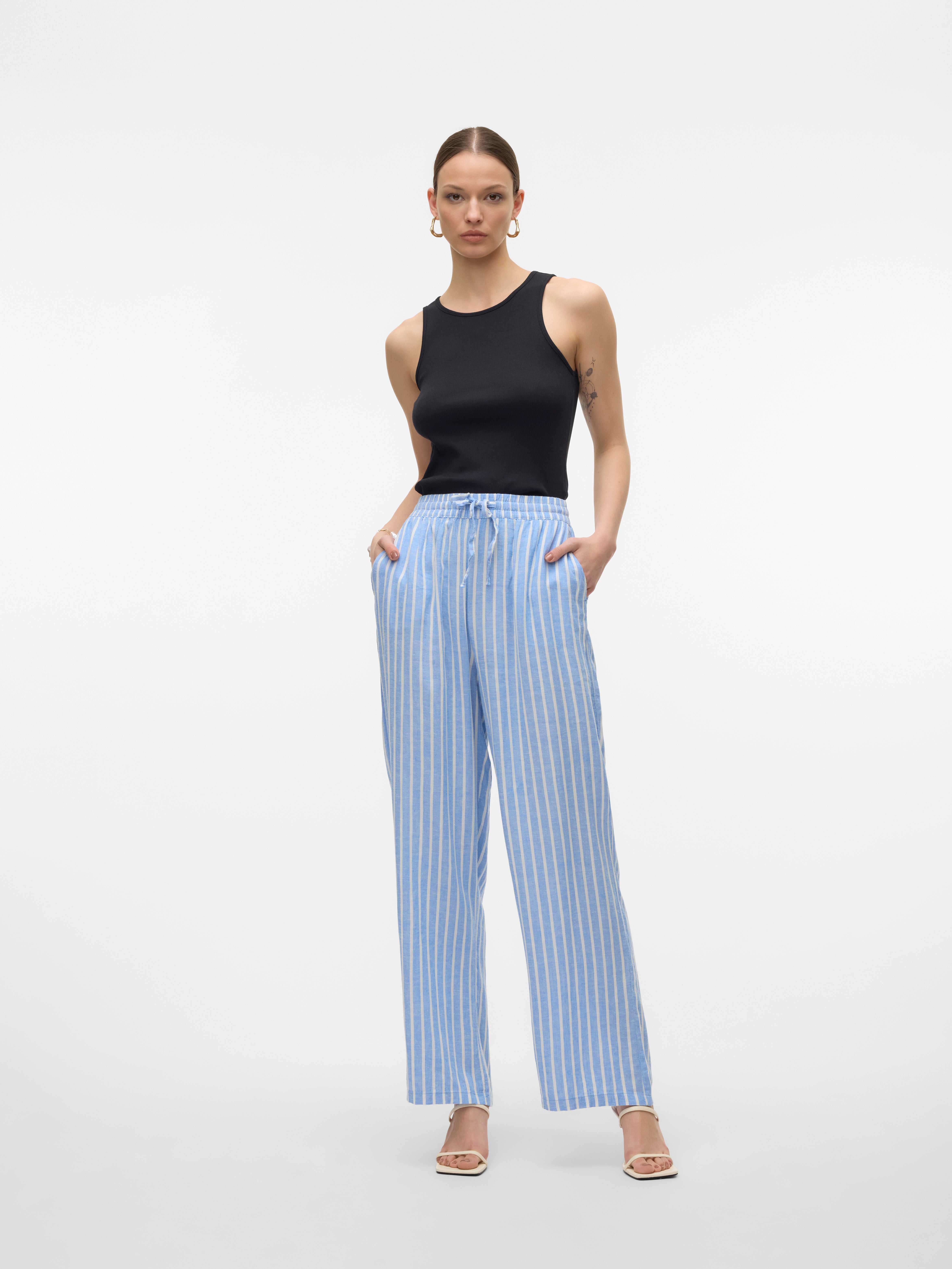 VERO MODA® VMLINN Mid waist Trousers