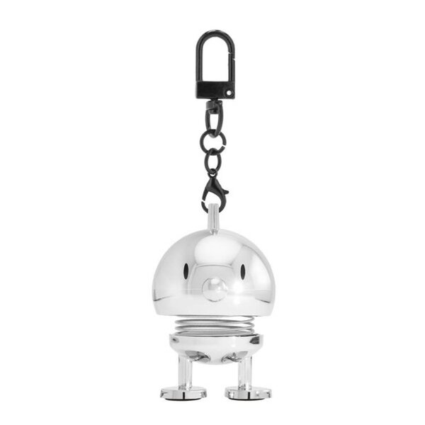 Bag charm 5,9 cm krom
