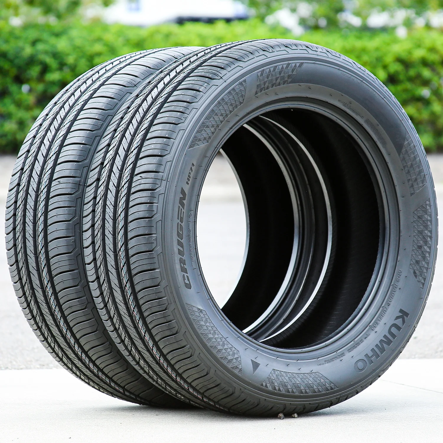 Set of 4 (FOUR) Kumho Crugen HP71 235/55R17 103V XL A/S All-Season Tires