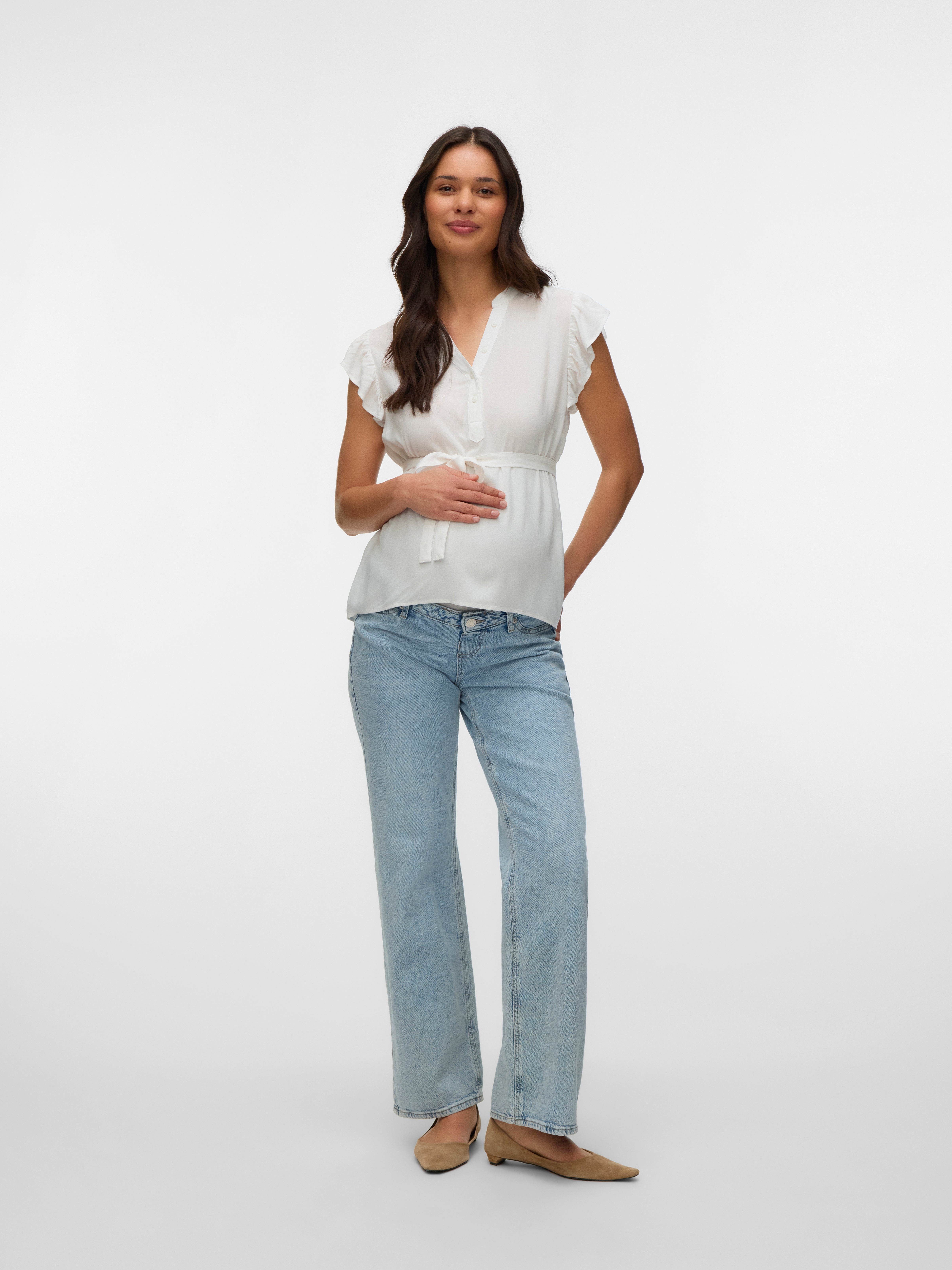 VERO MODA® Regular Fit China Collar Top