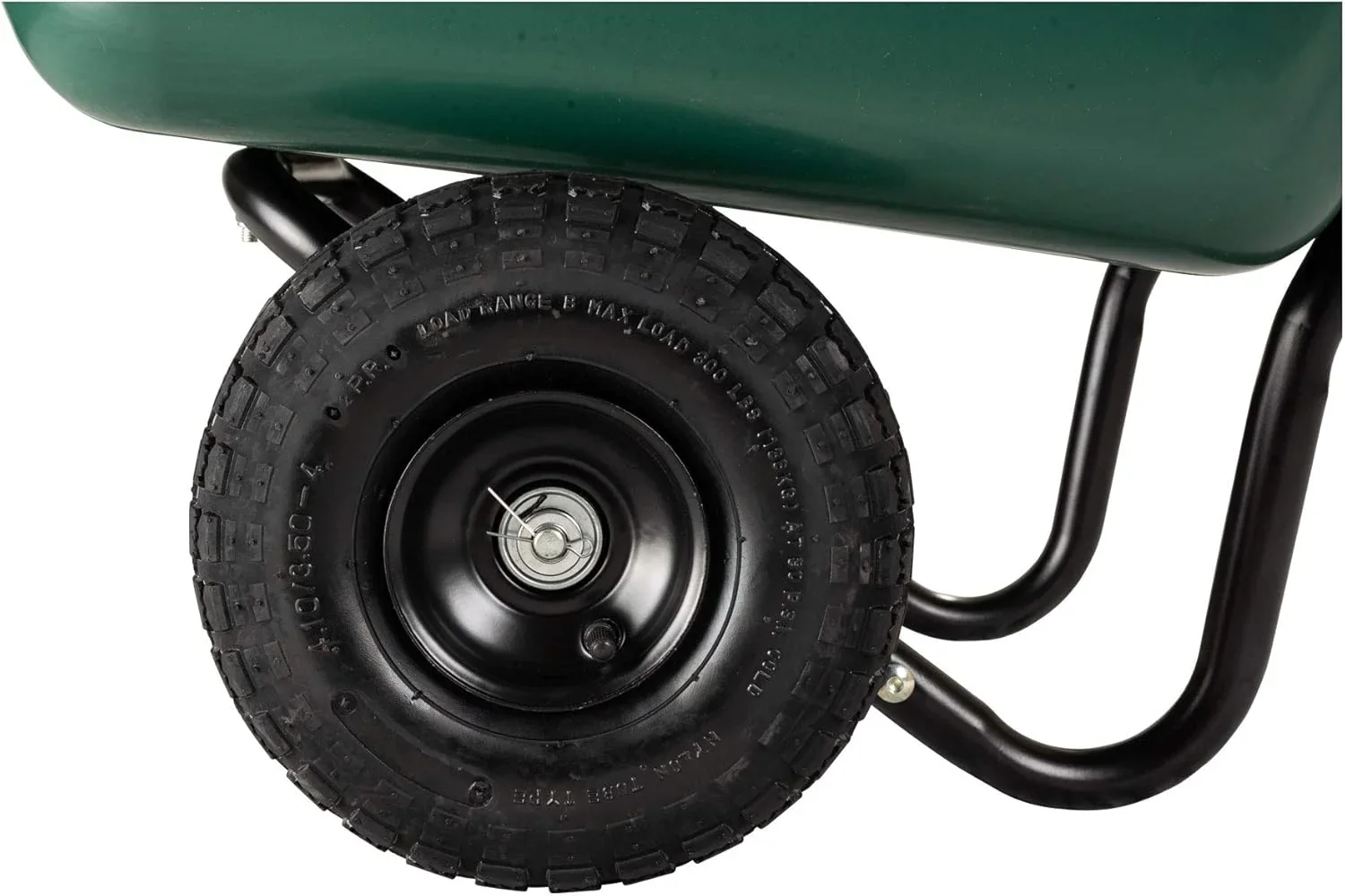 Garden Barrow Dual-Wheel Residential Wheelbarrow Garden Cart