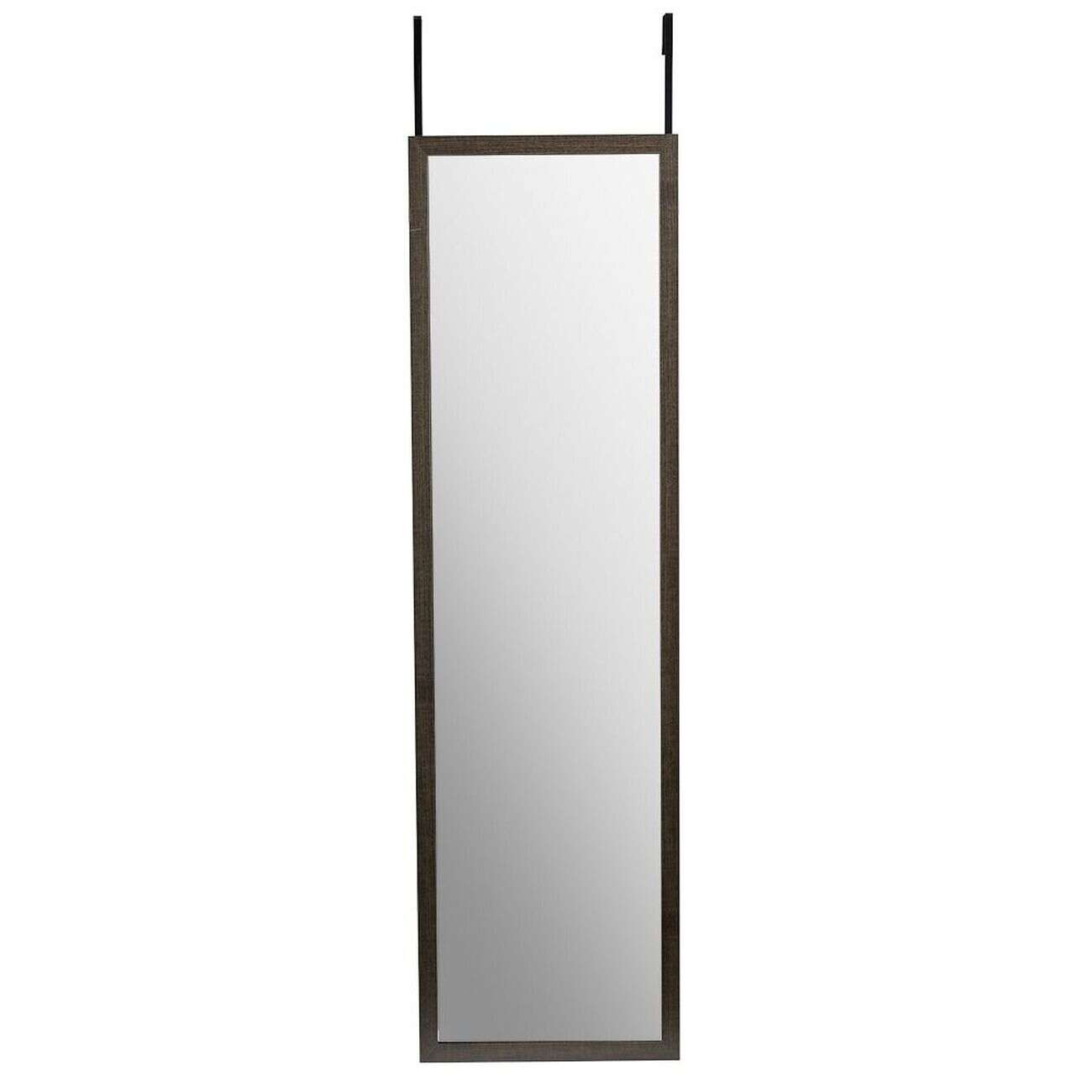 Miroir de porte marron foncé