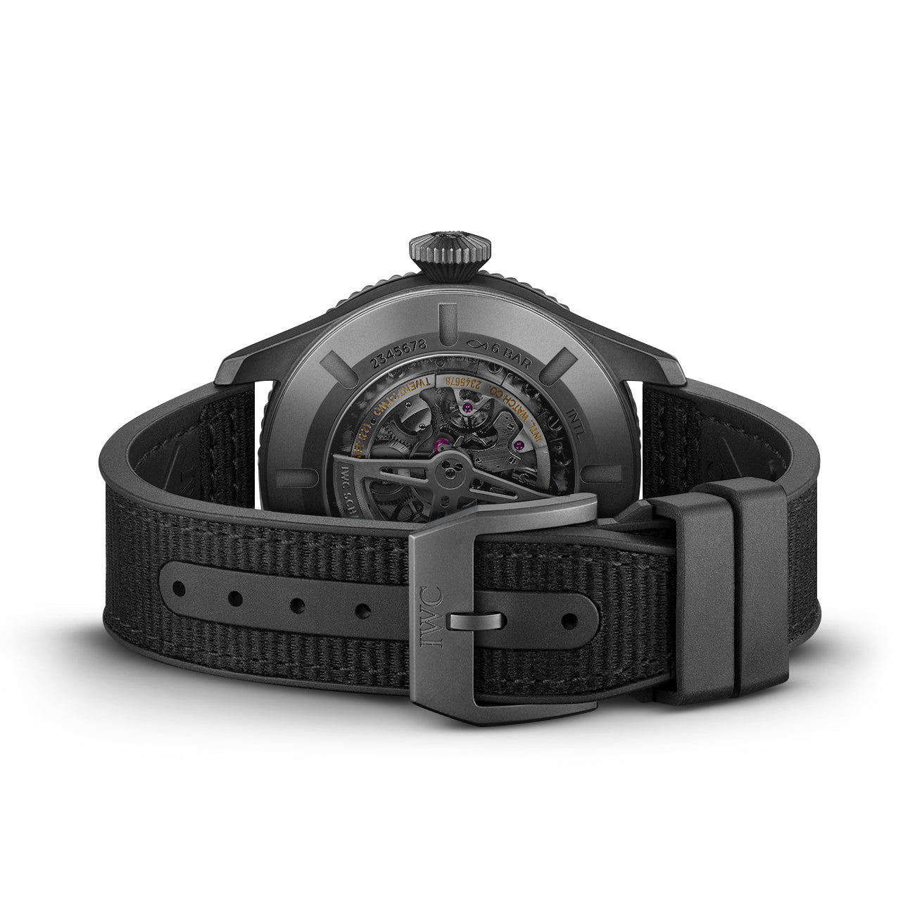 [Super Clone]IWC-Pilot's Watch Timezoner TOP GUN Ceratanium (IW395505)