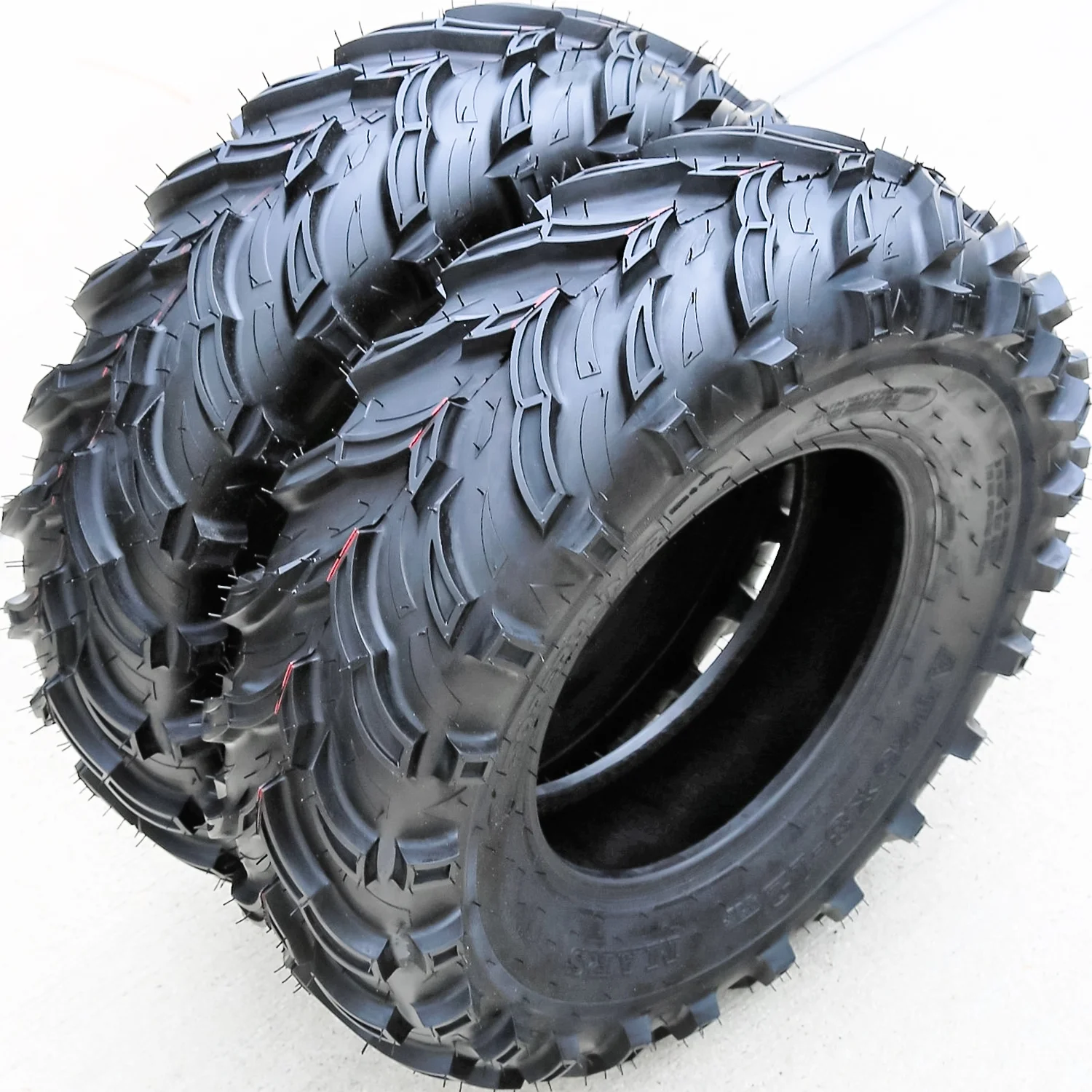 Set of 4 Mars B 25X10.00-12 25x10-12 25x10x12 50F 6 Ply m/t mud Atv/Utv Tires - Image 6