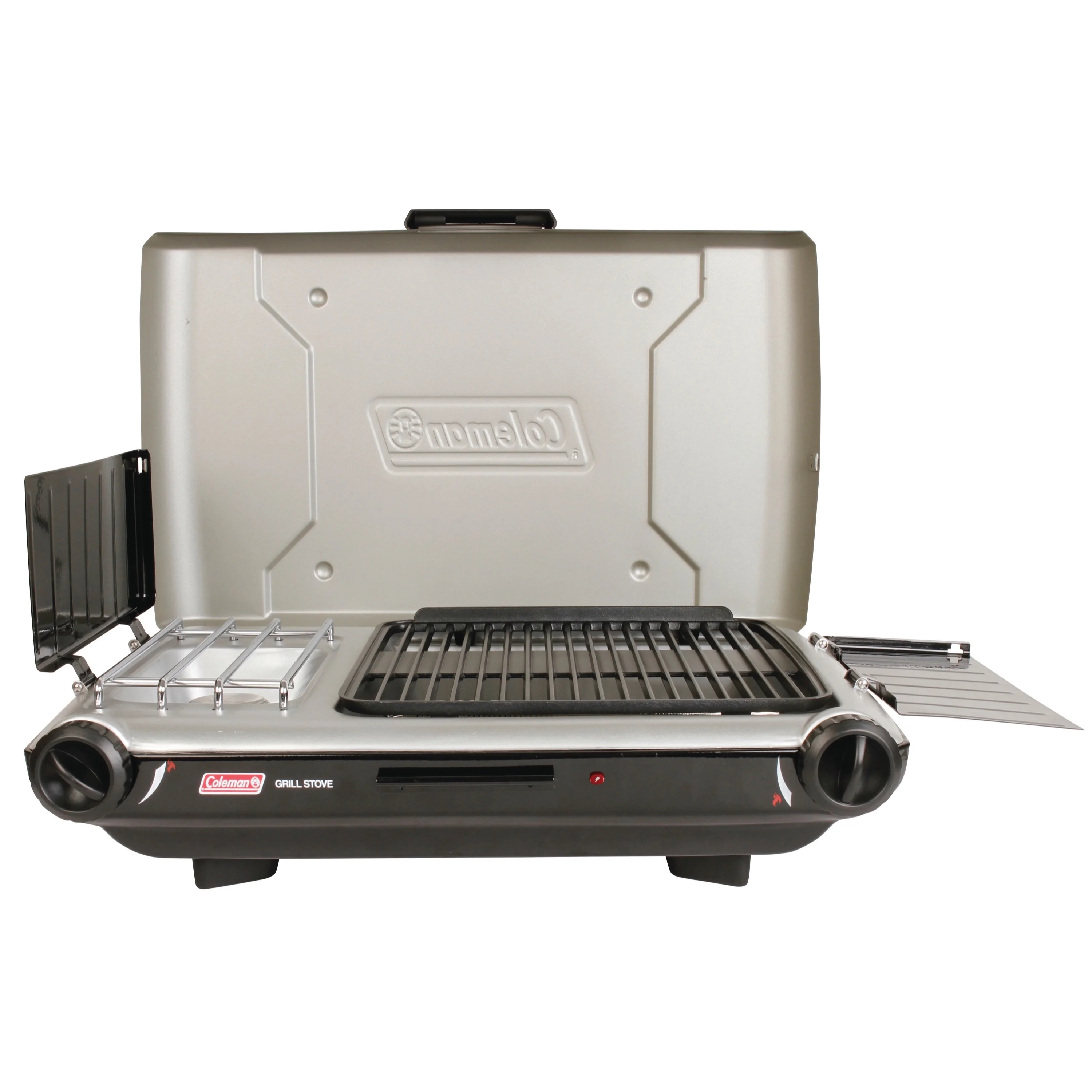 Tabletop Propane Gas Camping 2 - in - 1 Grill/Stove 2 - Burner, Gray, 2000038016