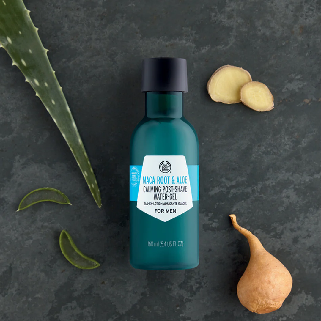 Maca Root and Aloe Post-Shave Water-Gel