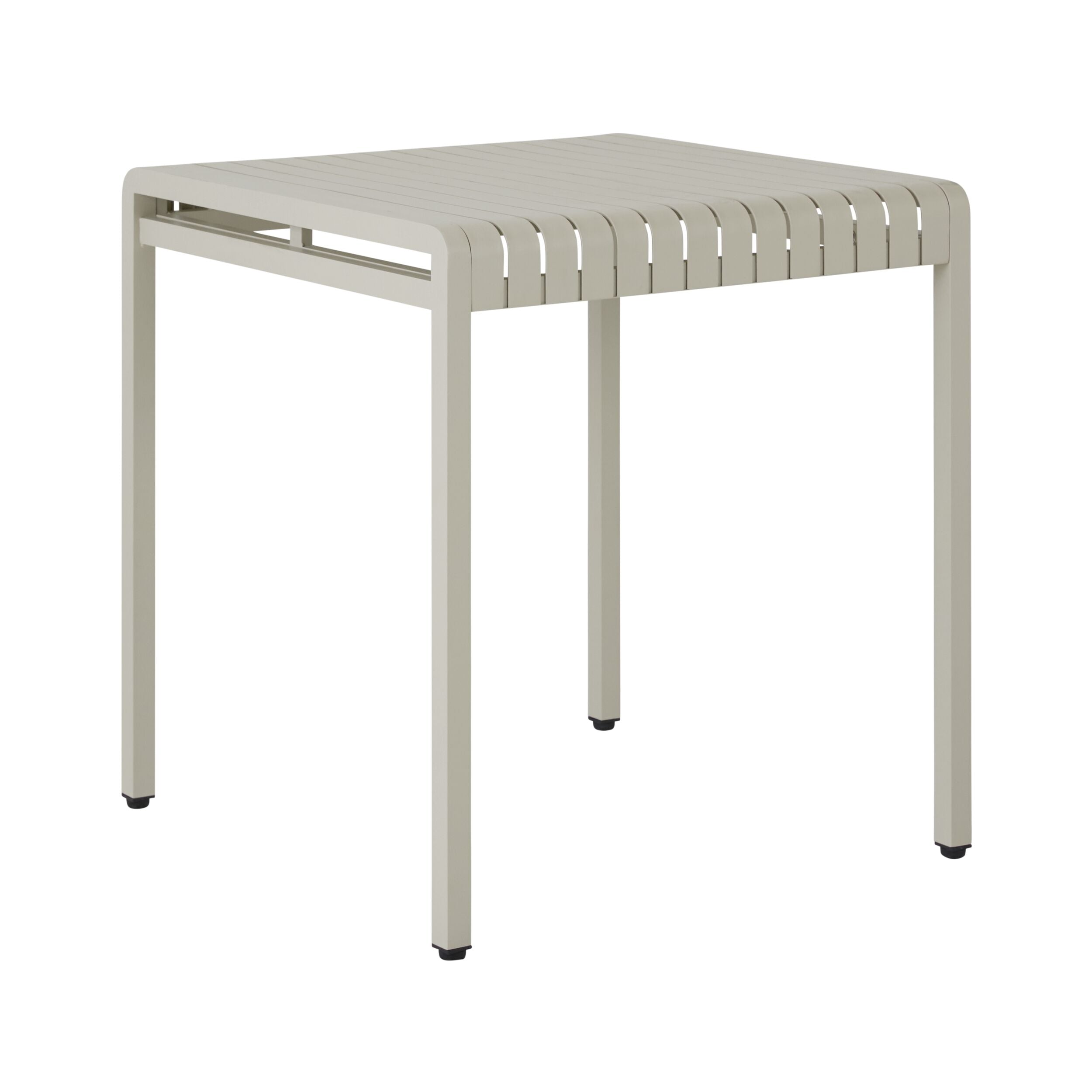 Tomi Aluminium Dining Table 70cm Taupe