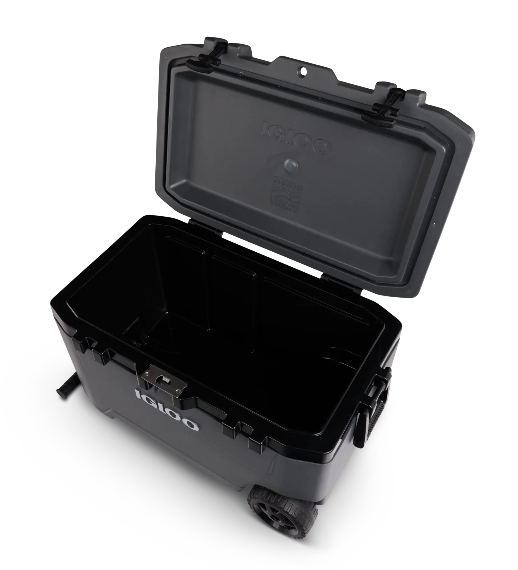 72 QT Overland Ice Chest Cooler with Wheels, Gray - Image 2