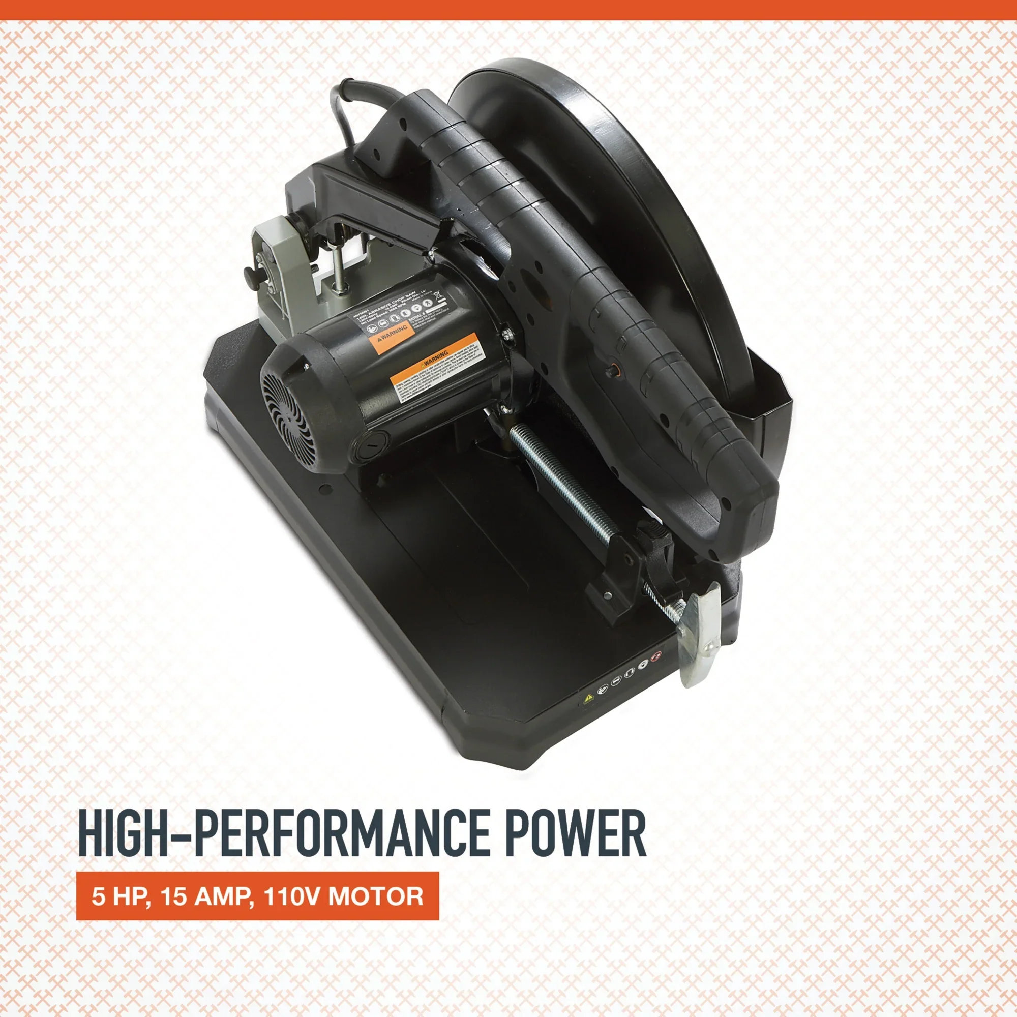 Ironton 14in. Chop Saw, 15 Amps, 5 HP