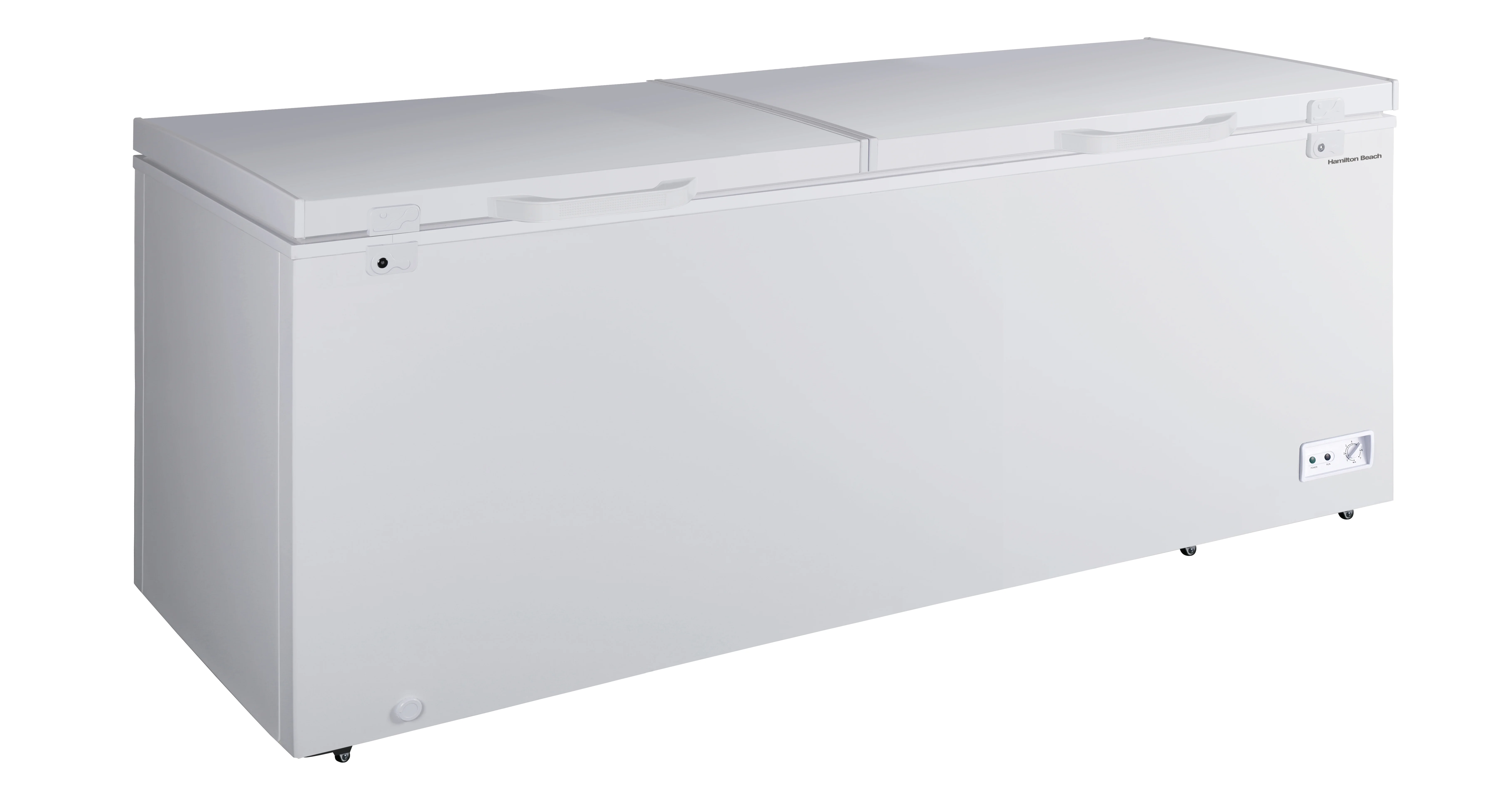 21 Cu. ft. Chest Freezer, Double Doors, HZ9212, White - Image 3