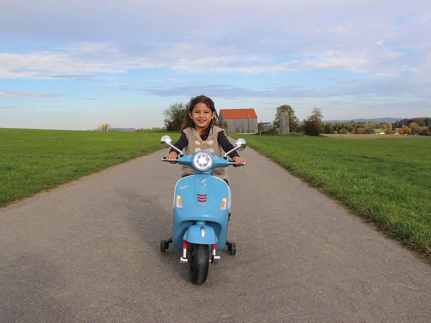 JAMARA Scooter pour enfant Ride-on Vespa GTS 125