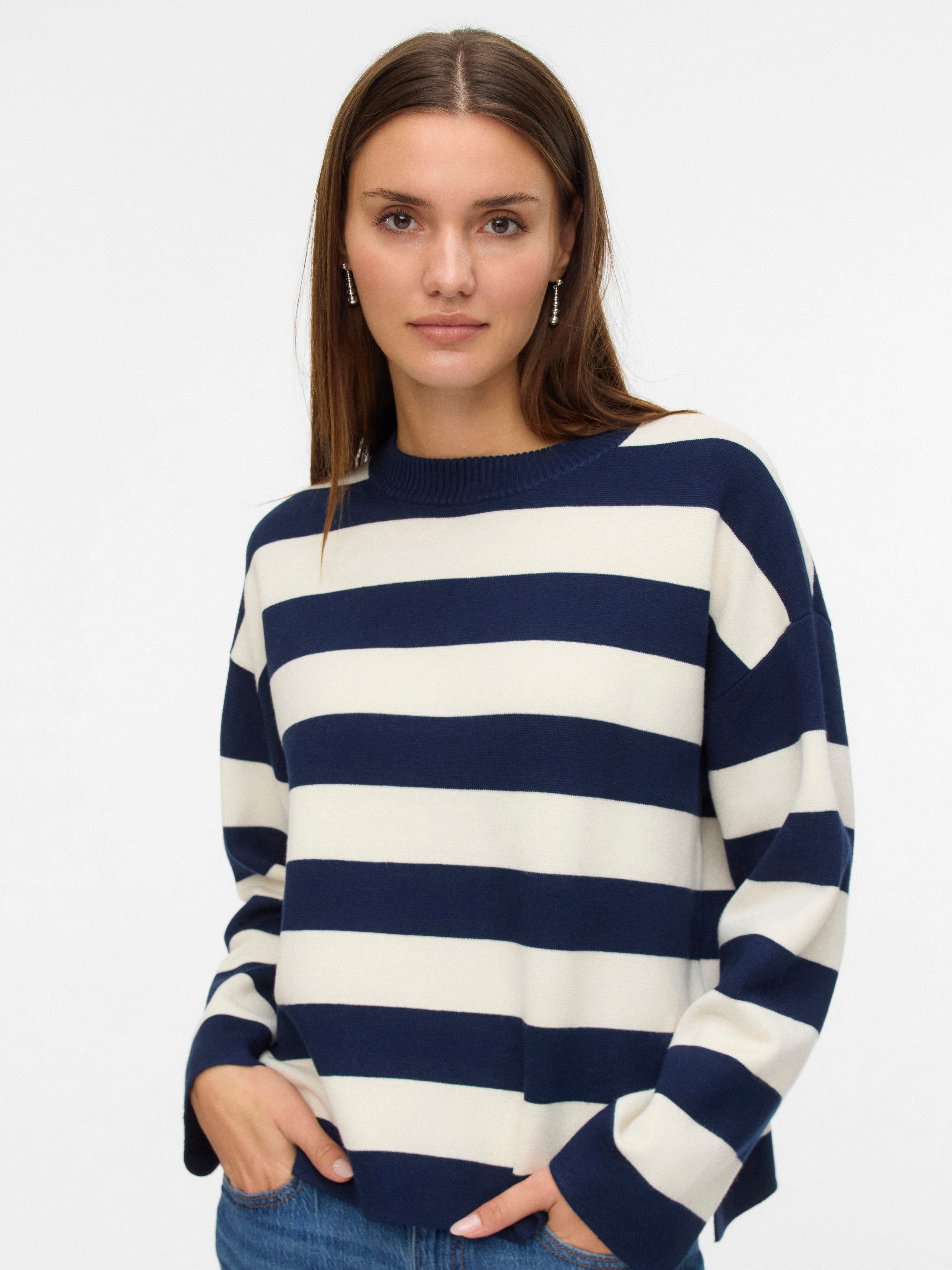 VERO MODA® VMSILJE Knitted pullover