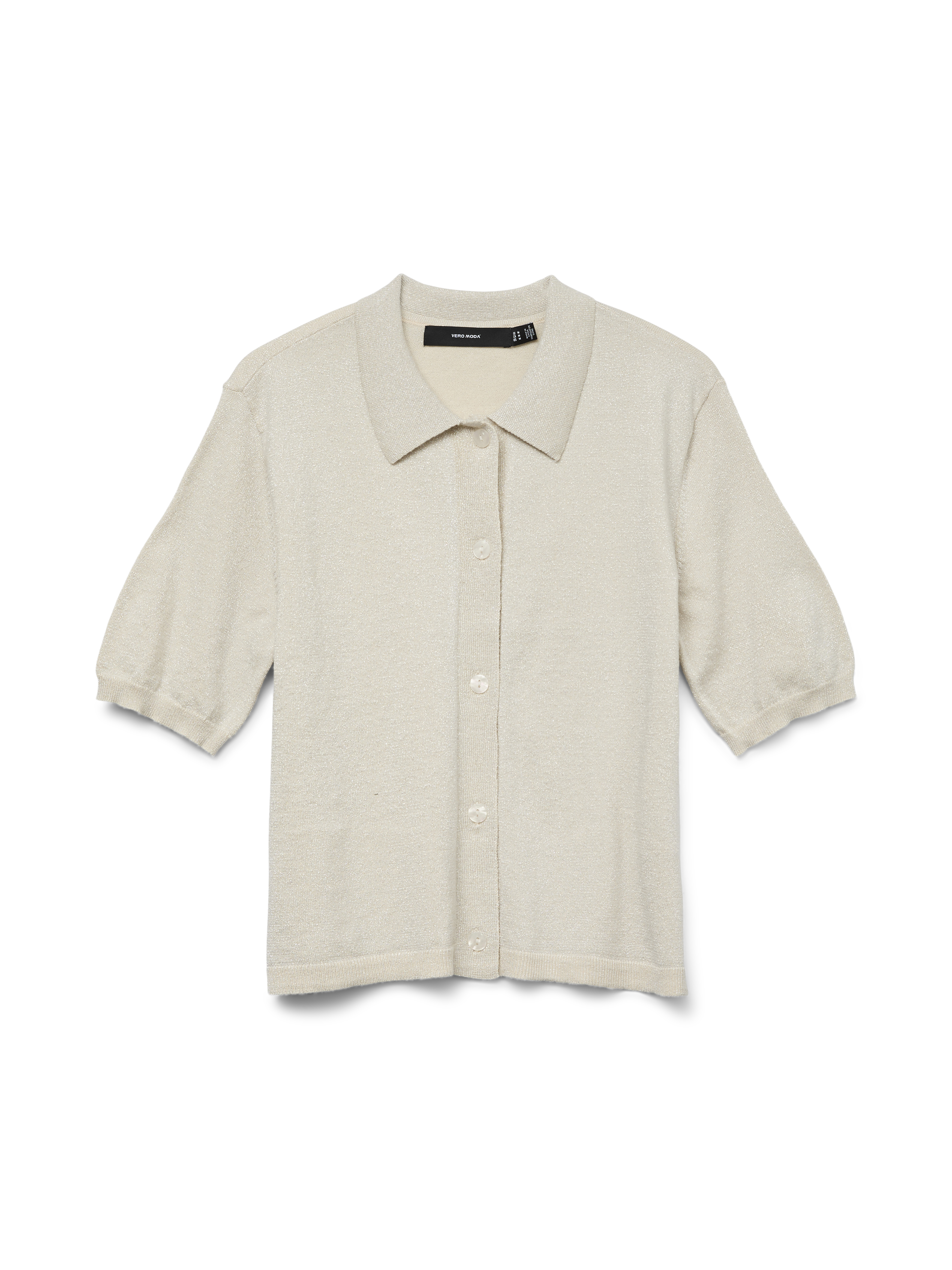 VERO MODA® VMHAPPYSHINE Knitted Polo-Shirt