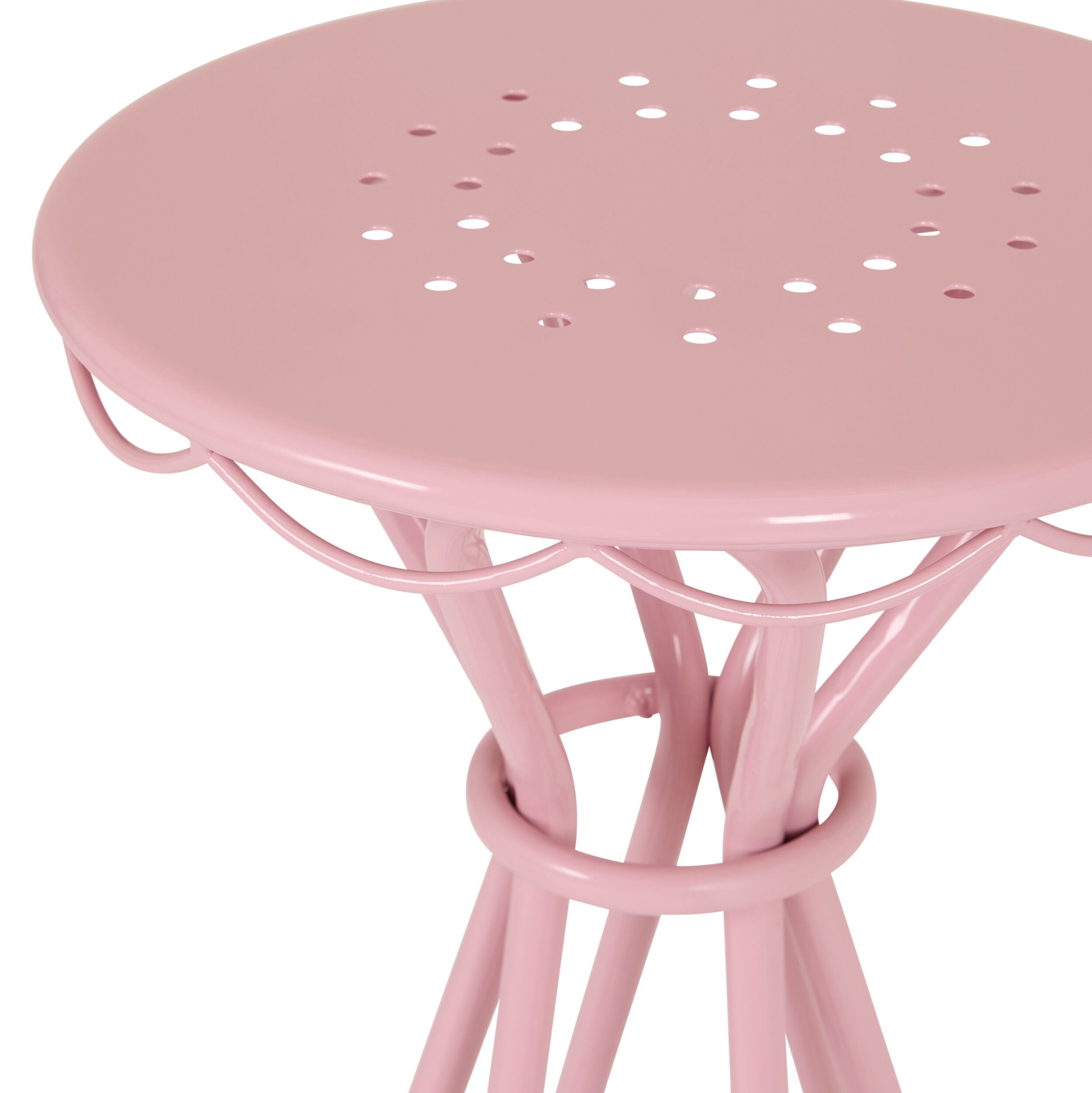 Bonnie Bar Stool Rose Pink