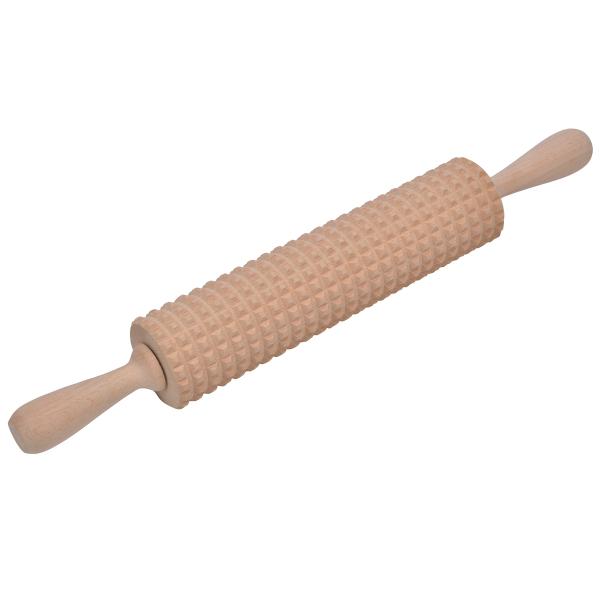Bayk kjevle med spor 24,5 cm bøk