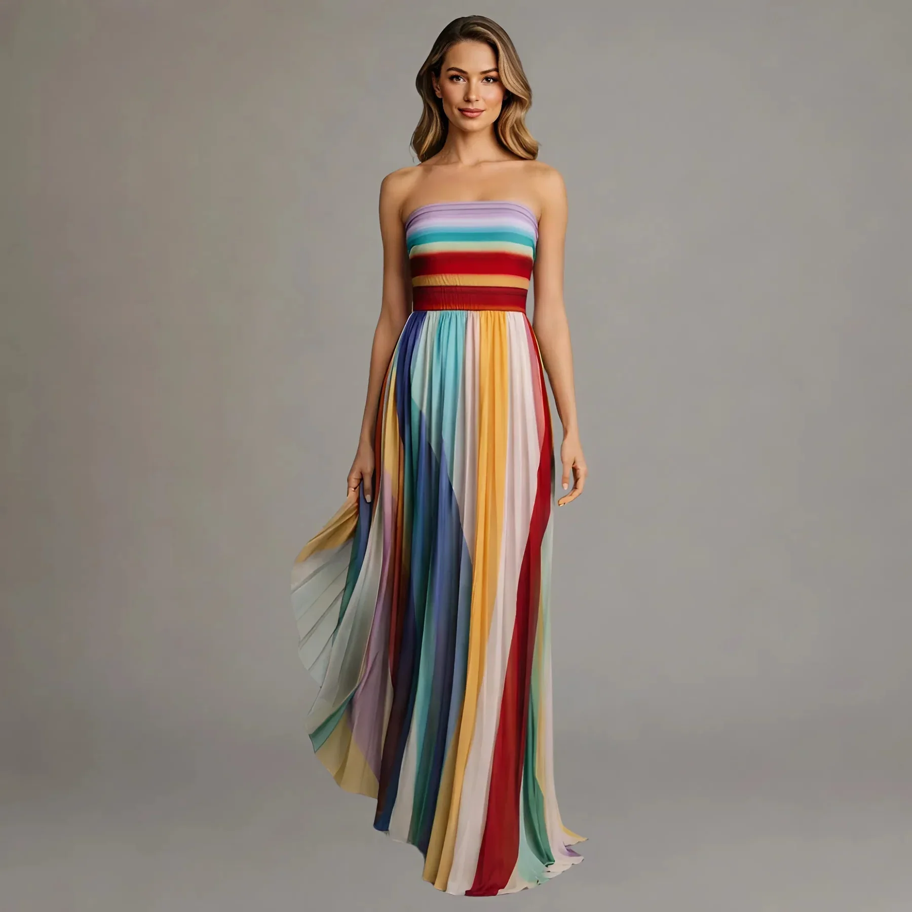 Julie - Robe longue décontractée