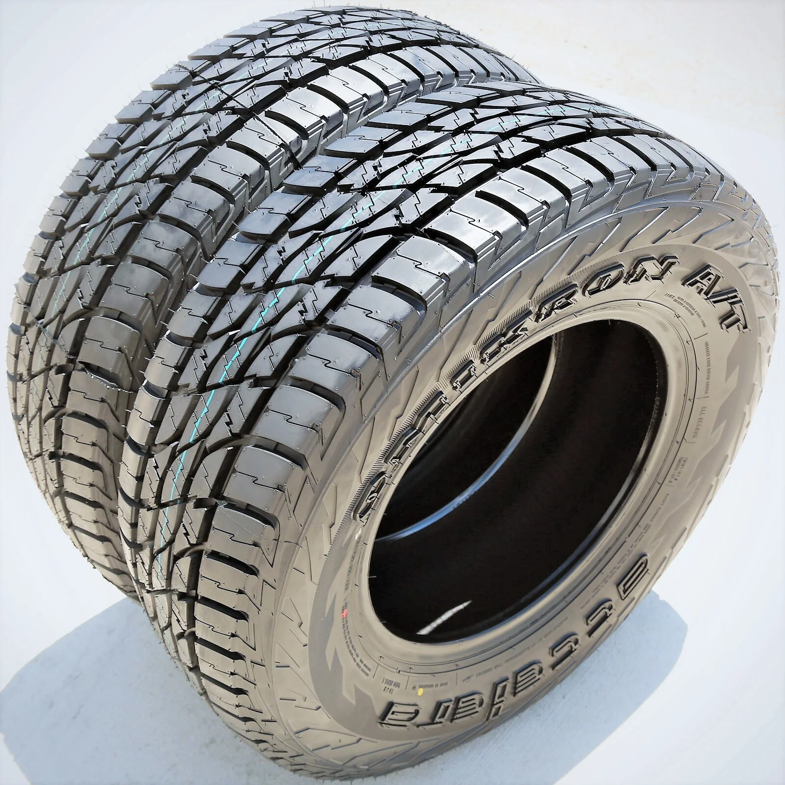 Set of 4 (FOUR) Accelera Omikron A/T LT 245/75R16 120/116Q E 10 Ply AT All-Terrain Tires