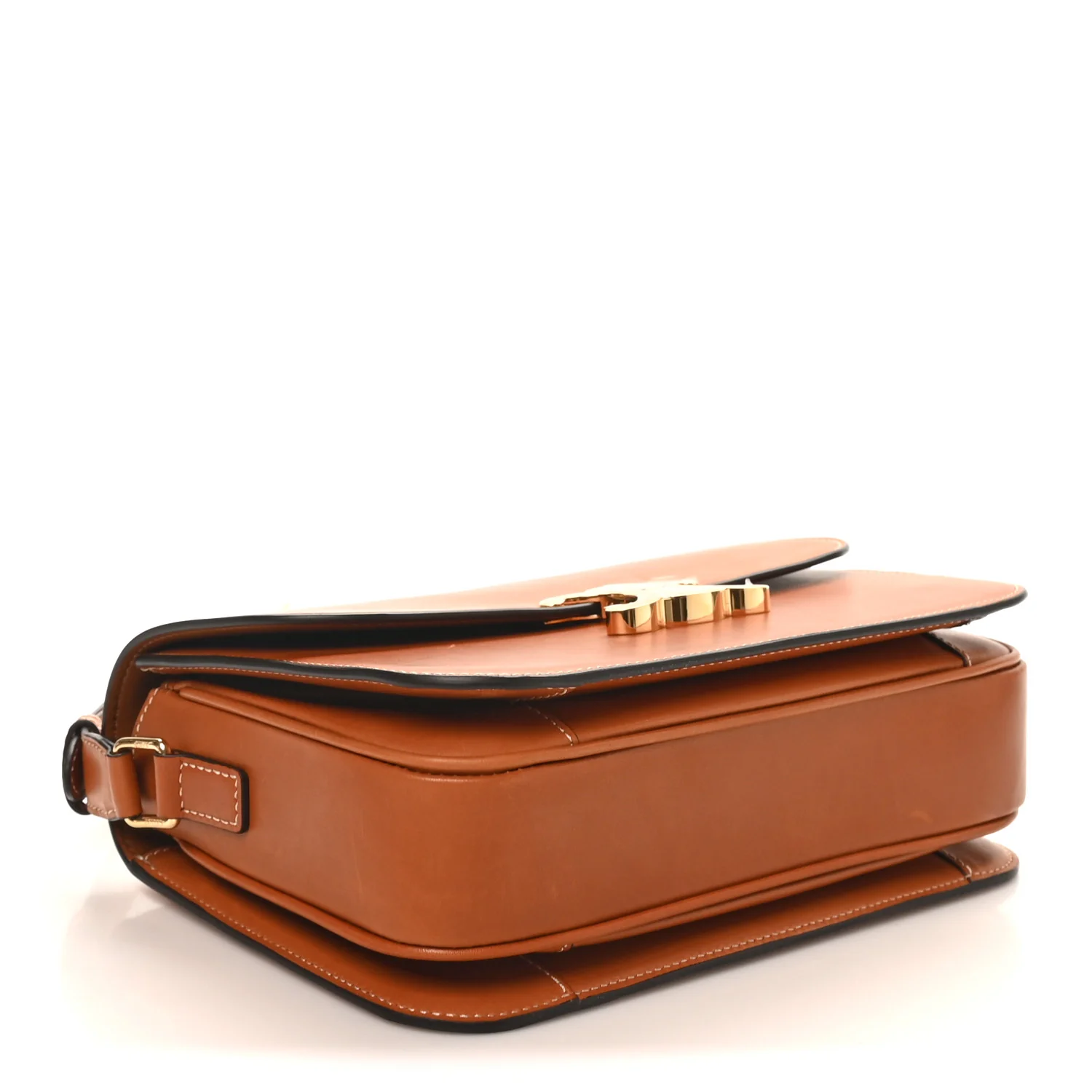 Natural Calfskin Medium Triomphe Tan