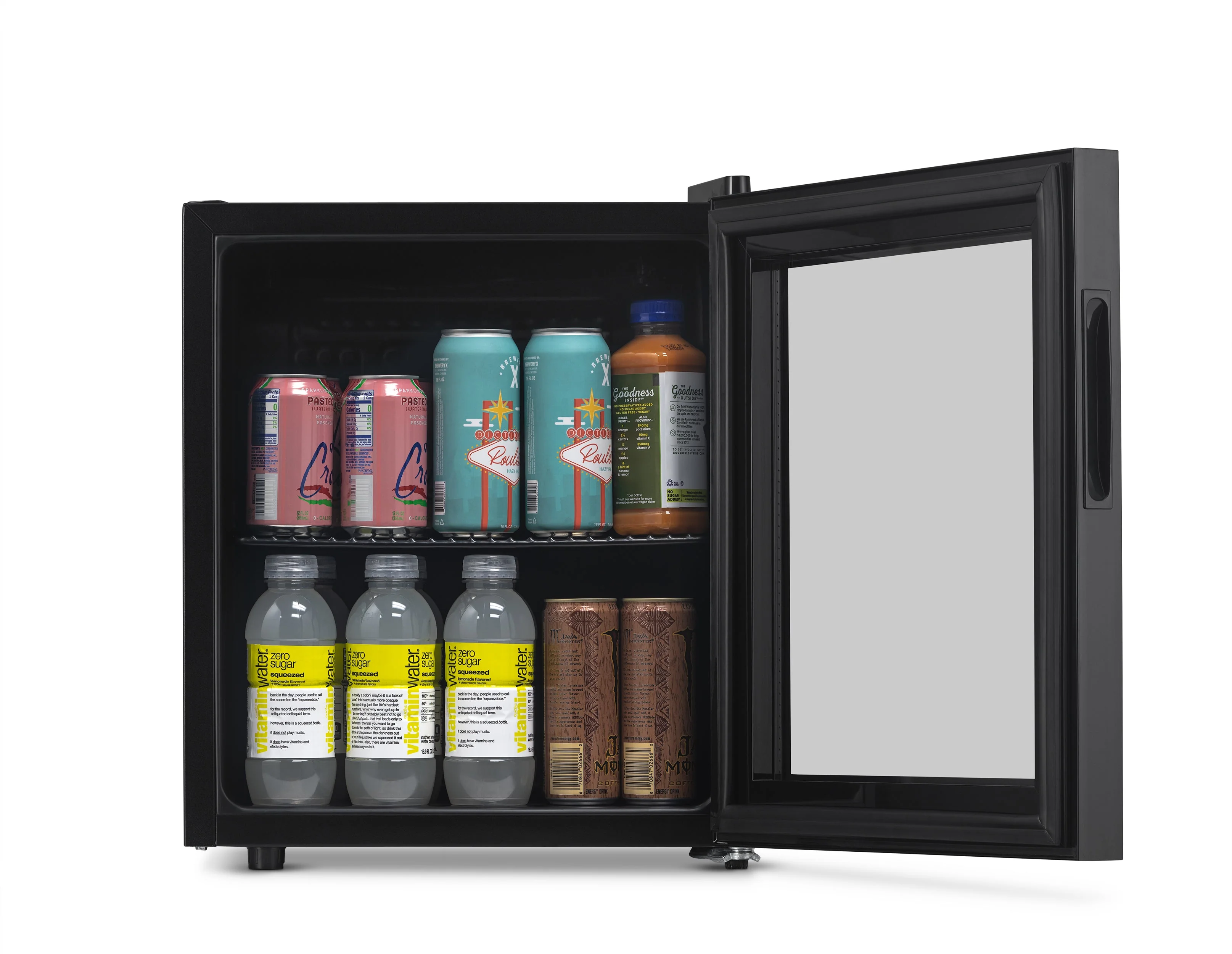 Newair 60-Can Freestanding Black Beverage Fridge - 16.75
