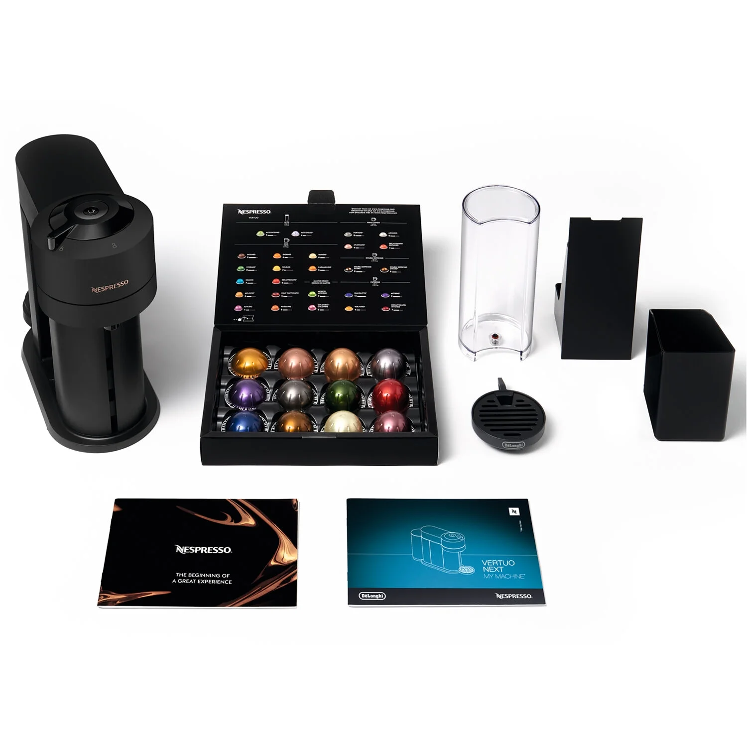 Nespresso by De'Longhi Vertuo Next Premium Coffee and Espresso Maker in Black Matt