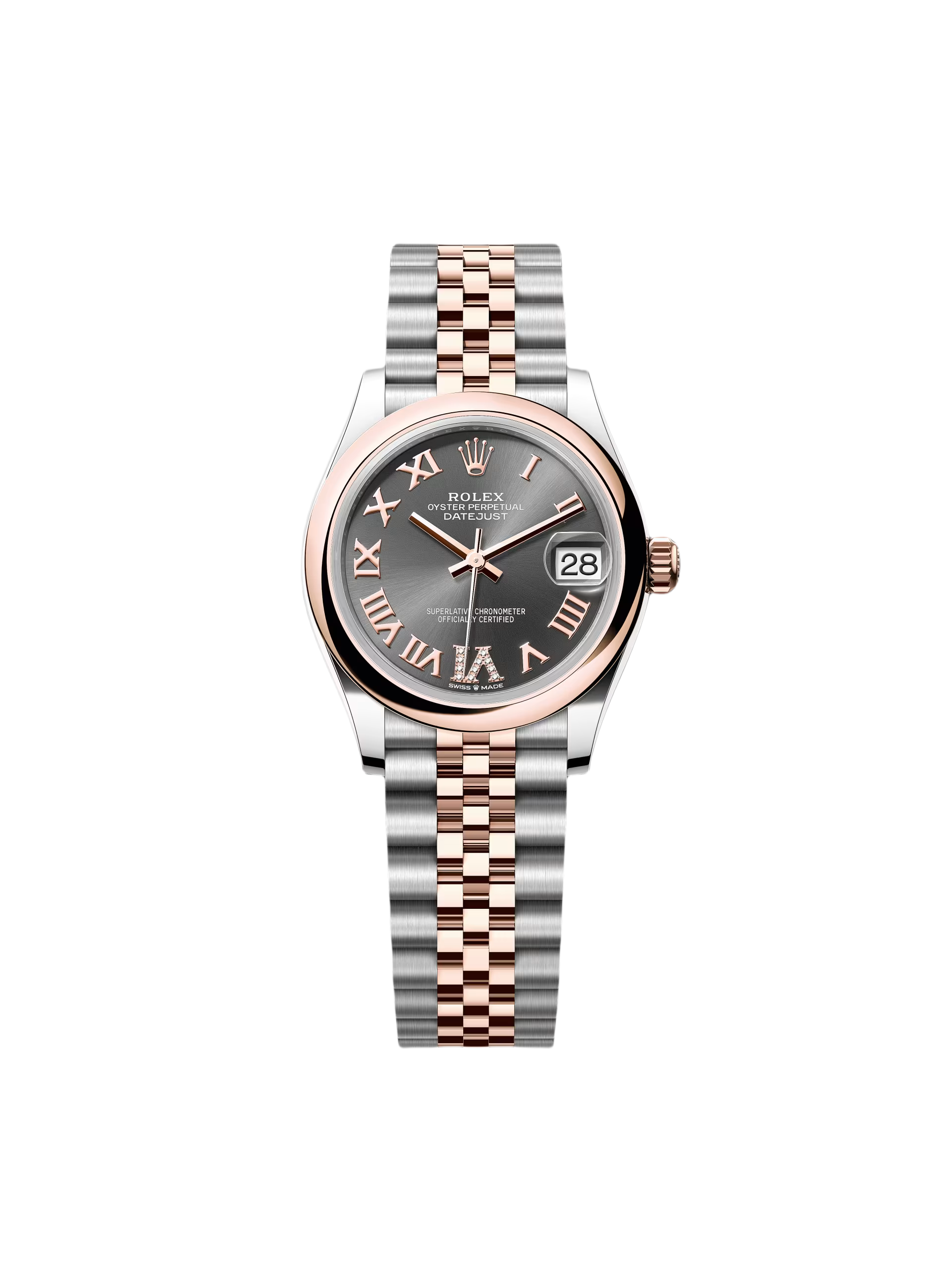 【Super Clone】RLX Datejust m278241-0029/0030 Slate 31mm Dial Oyster Bracelet Watch