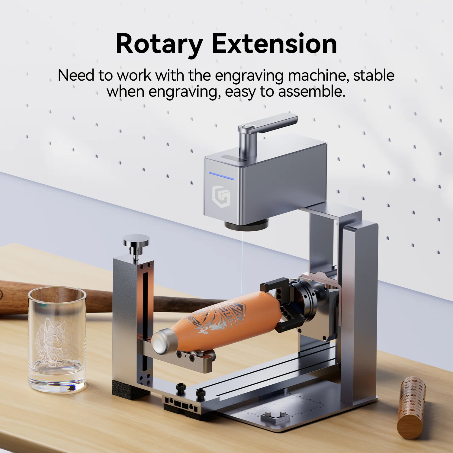 Extension rotative plus longue