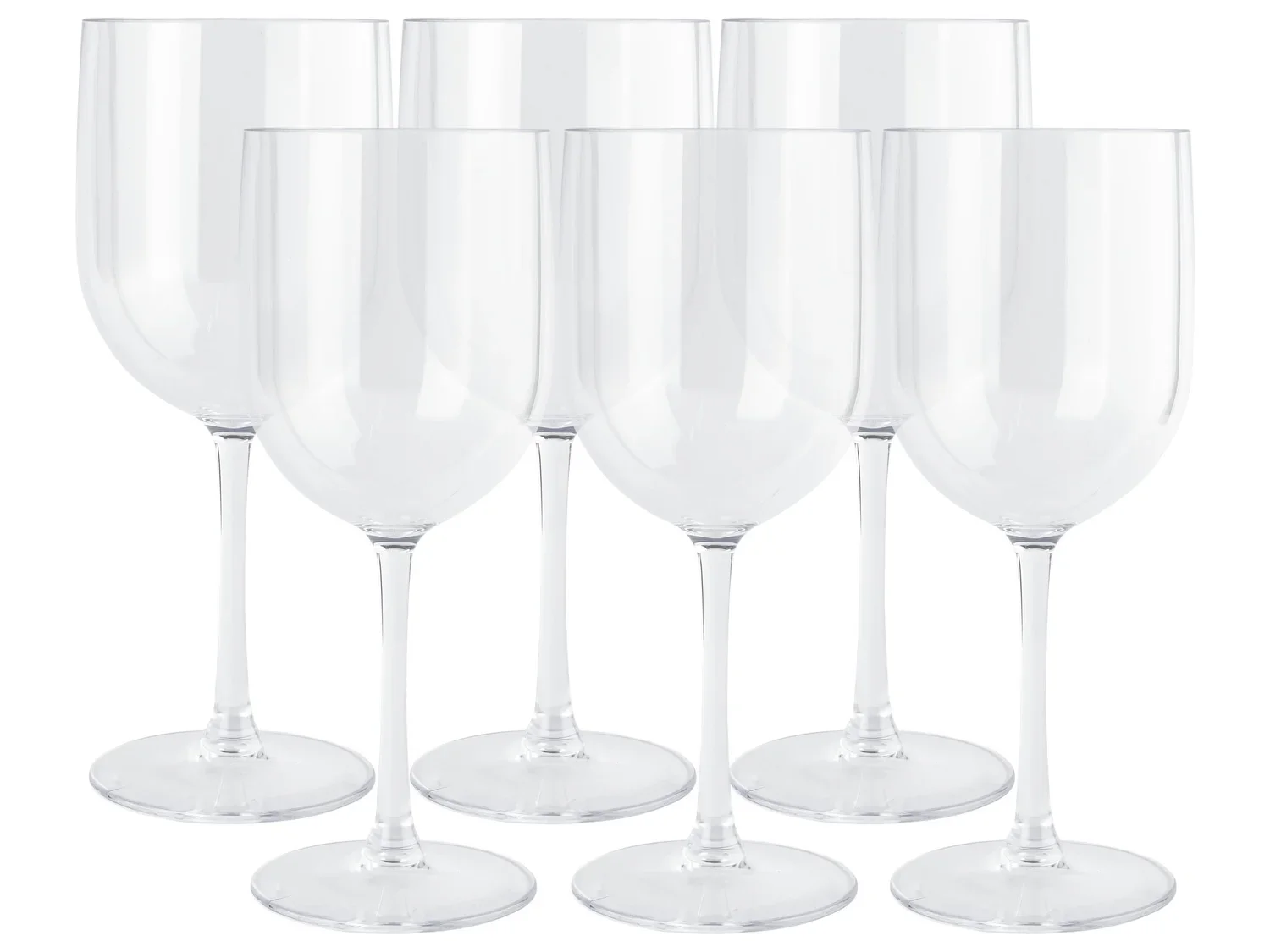 ERNESTO Lot de 6 verres  vin,  champagne ou  eau