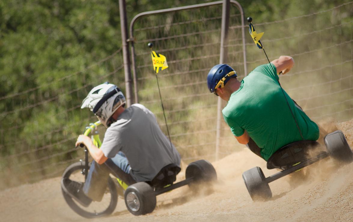 DXT Drift Trike Black/Yellow Steel Frame. 3-Wheeled Ride on Tricycle for Teens and Adults - Image 8