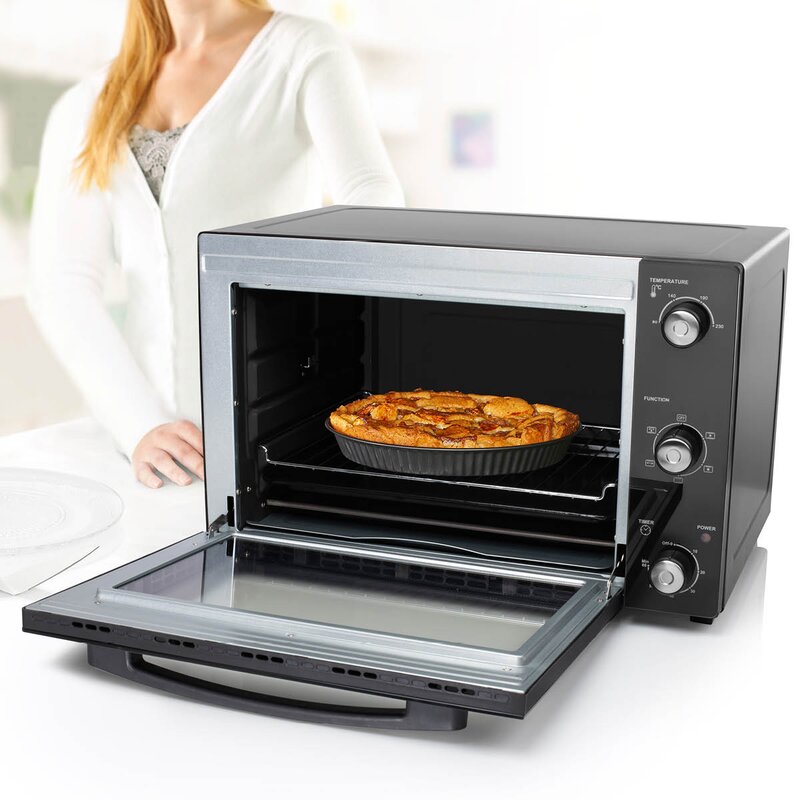 Frittstående varmluftsovn 112756 45L 1800W