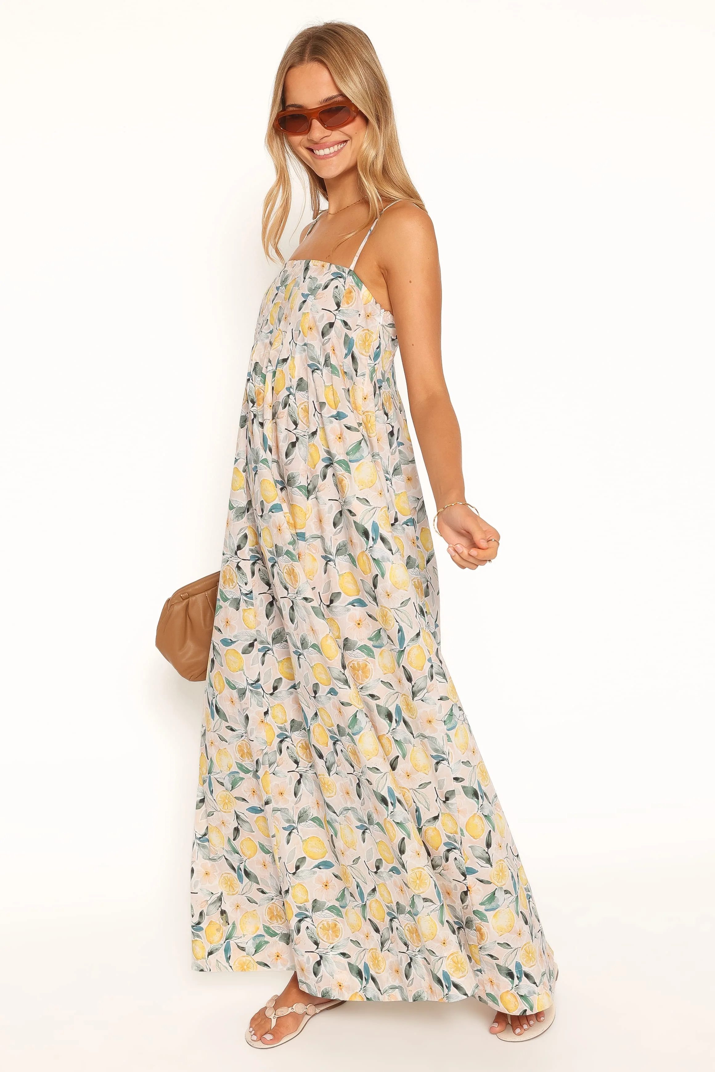Arletta Maxi Dress - Pink Lemon